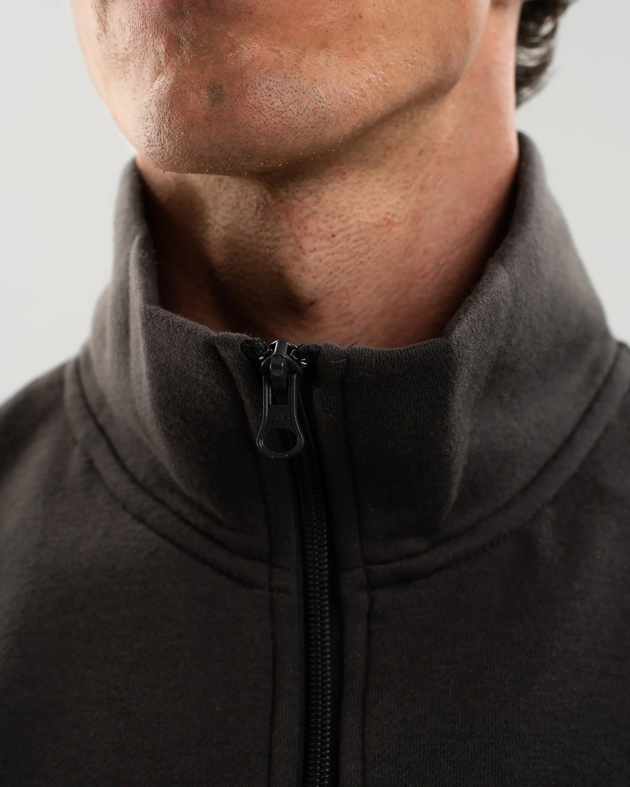 Newcastle United 1/4 Zip Tonal Sweater - Image 4