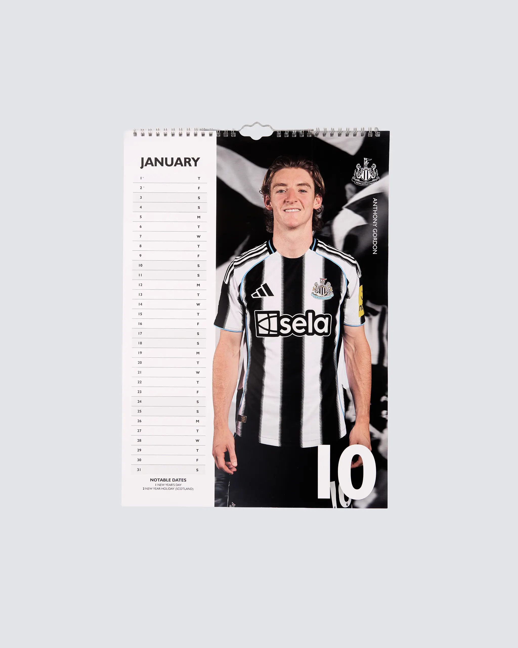 Newcastle United 2026 A3 Calendar - Image 5