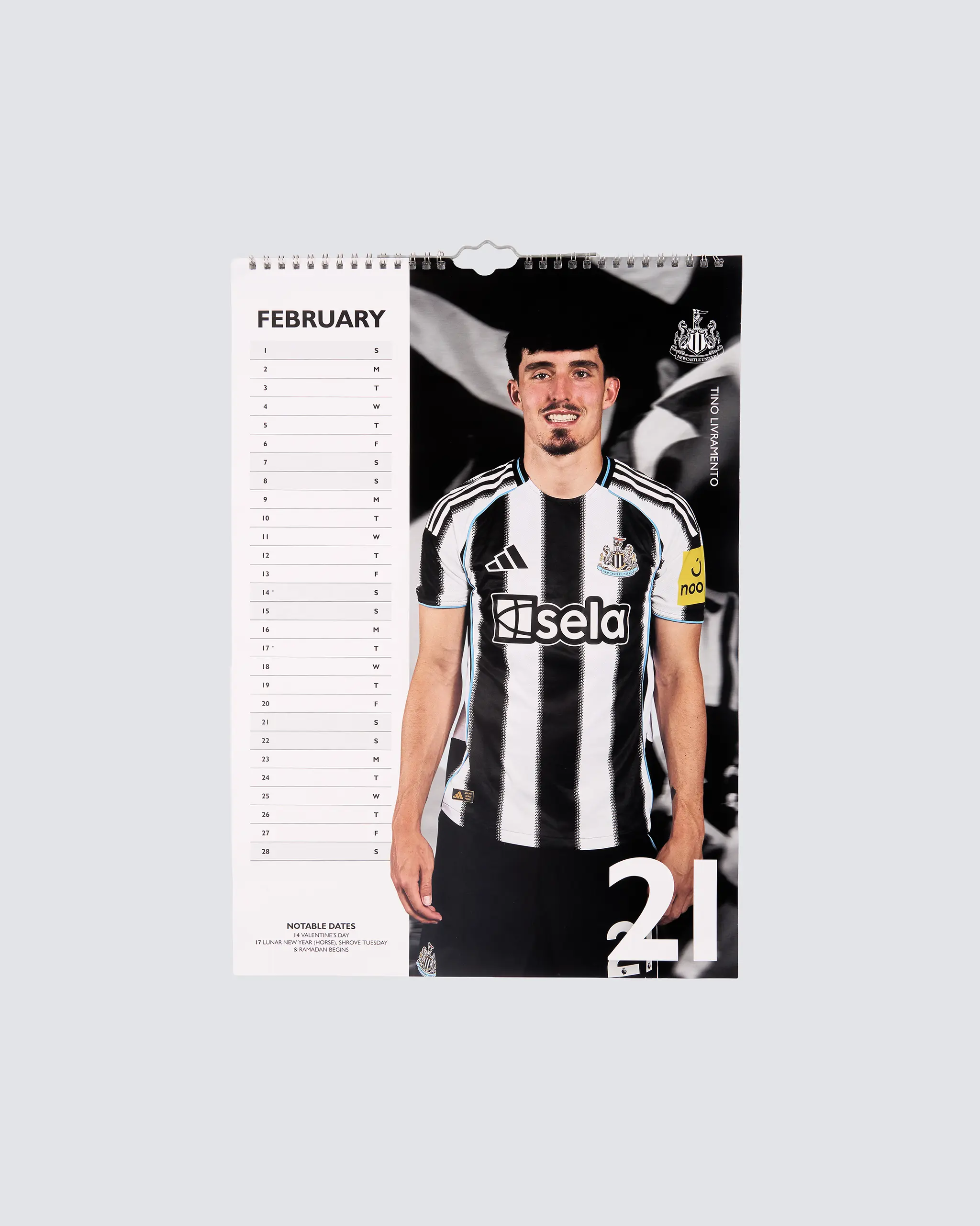 Newcastle United 2026 A3 Calendar - Image 6