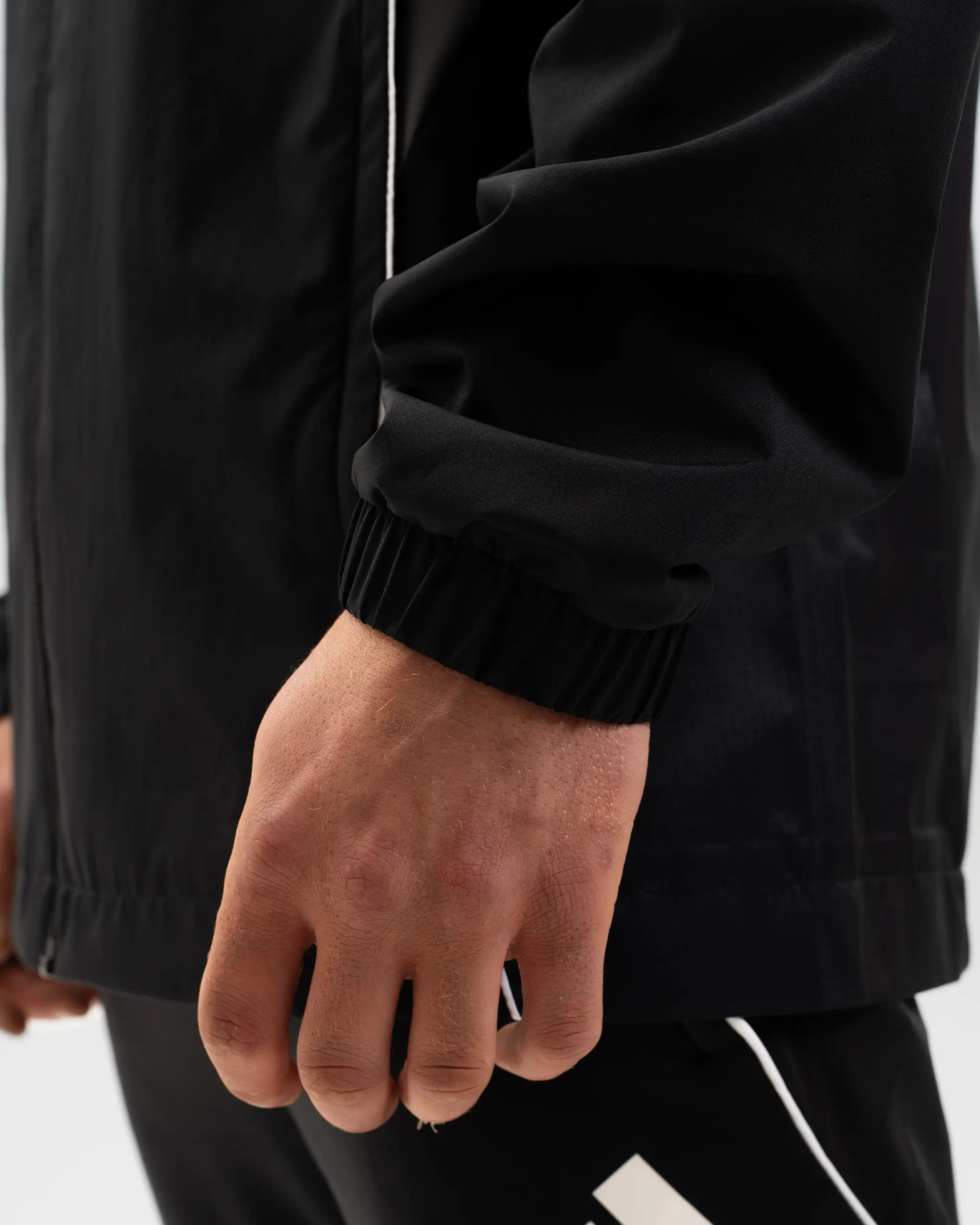 Newcastle United adidas 25/26 Coach's Black Edition Range All Weather Jacket - Image 7
