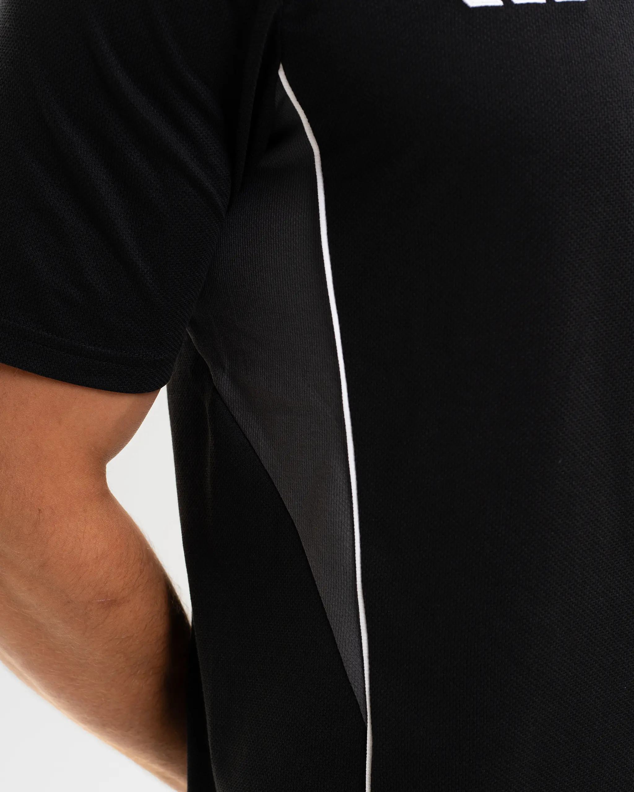 Newcastle United adidas 25/26 Coach's Black Edition Polo Shirt - Image 4