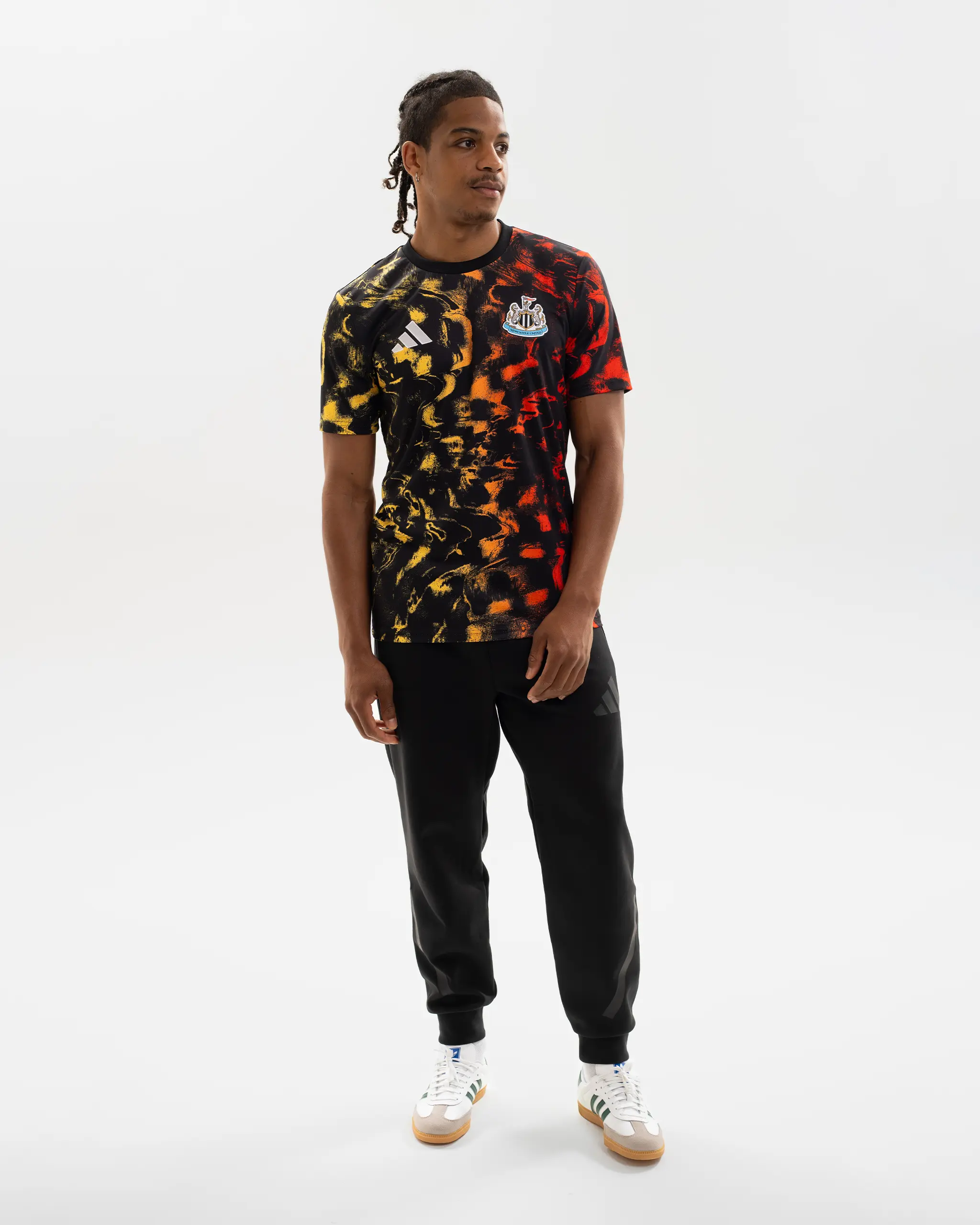 Newcastle United adidas 25/26 Pre-Match Shirt - Image 2