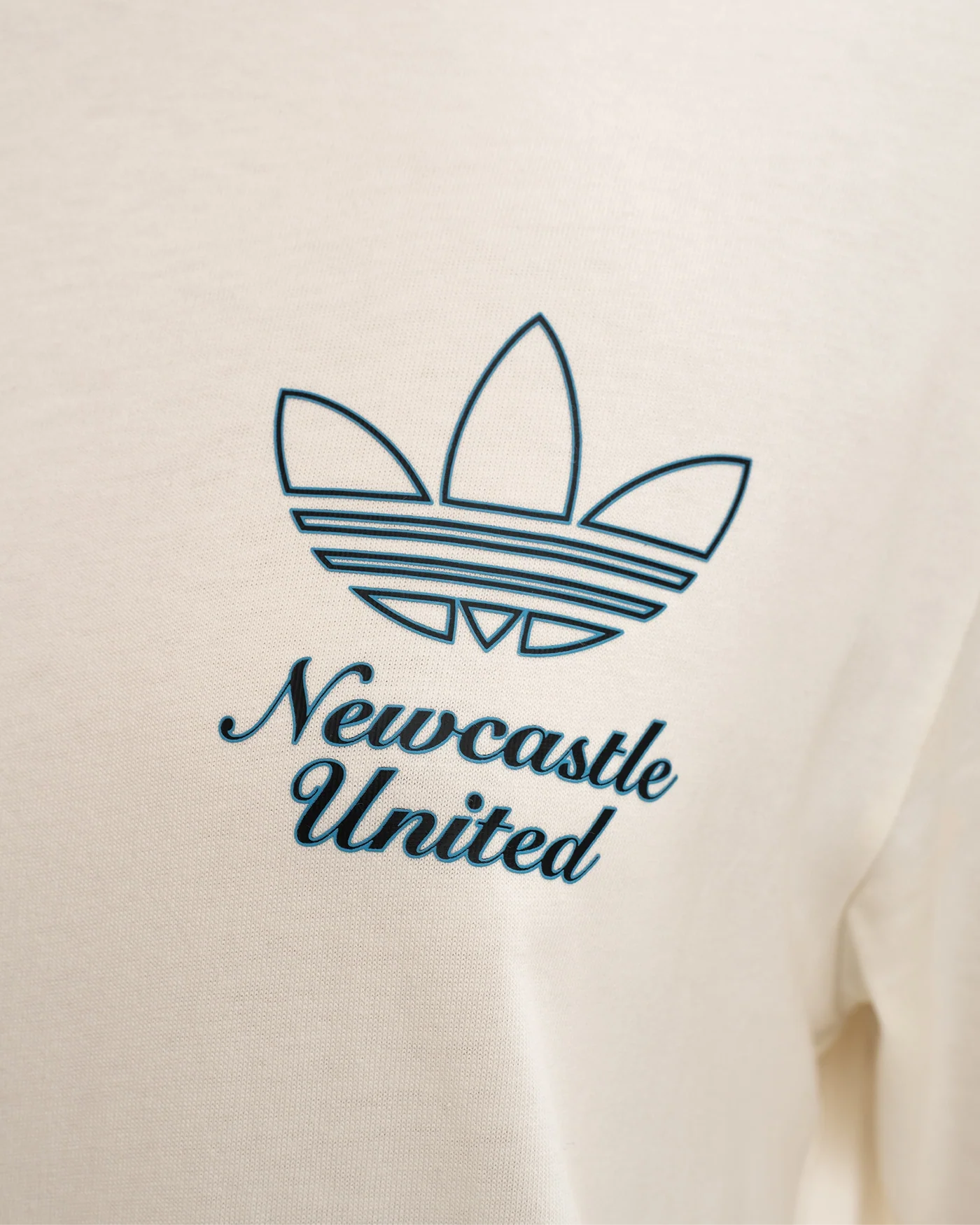 Newcastle United adidas 25/26 Terrace Icons Off White Tee - Image 4