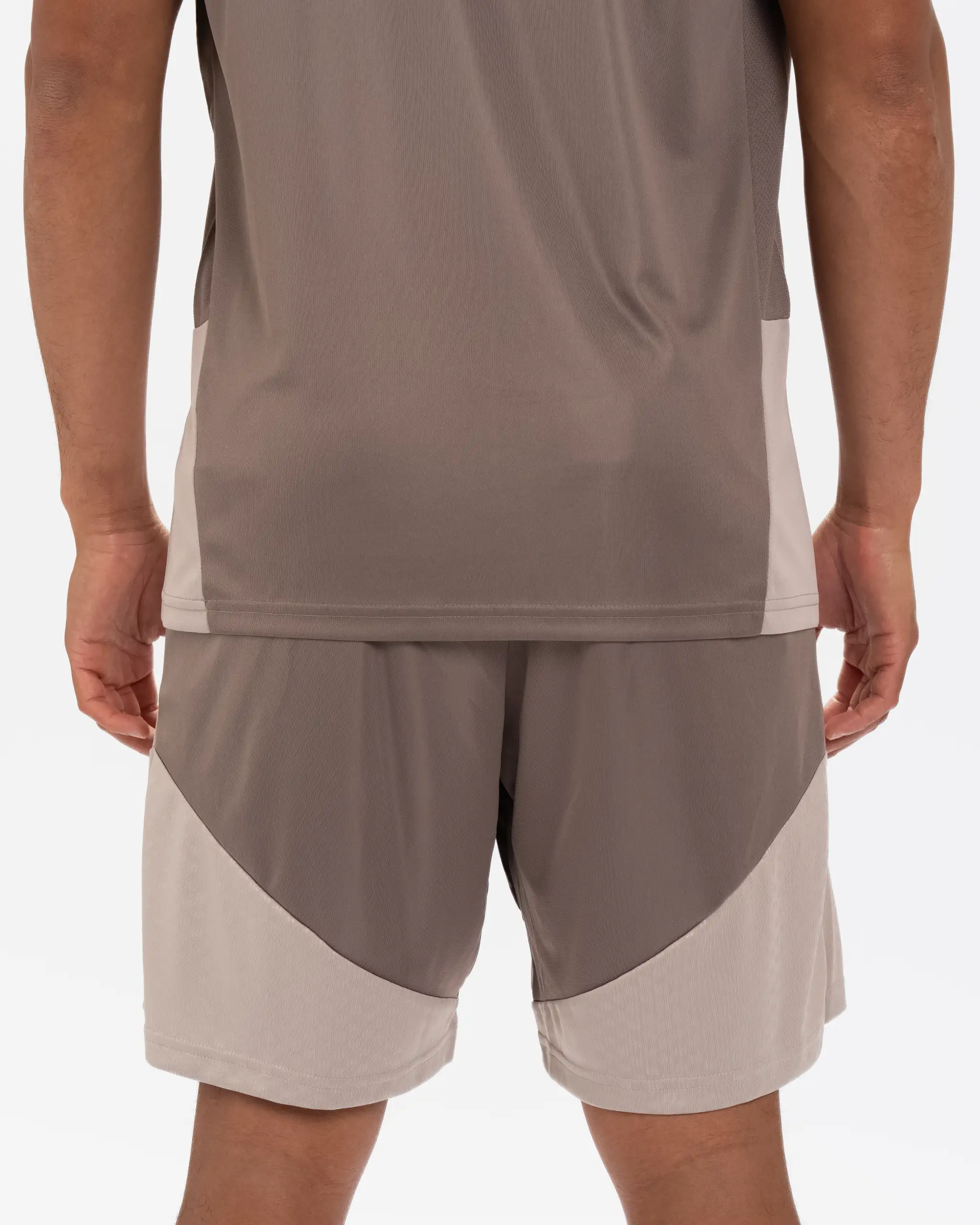Newcastle United adidas 26/27 Coach's Range Beige Shorts - Image 4