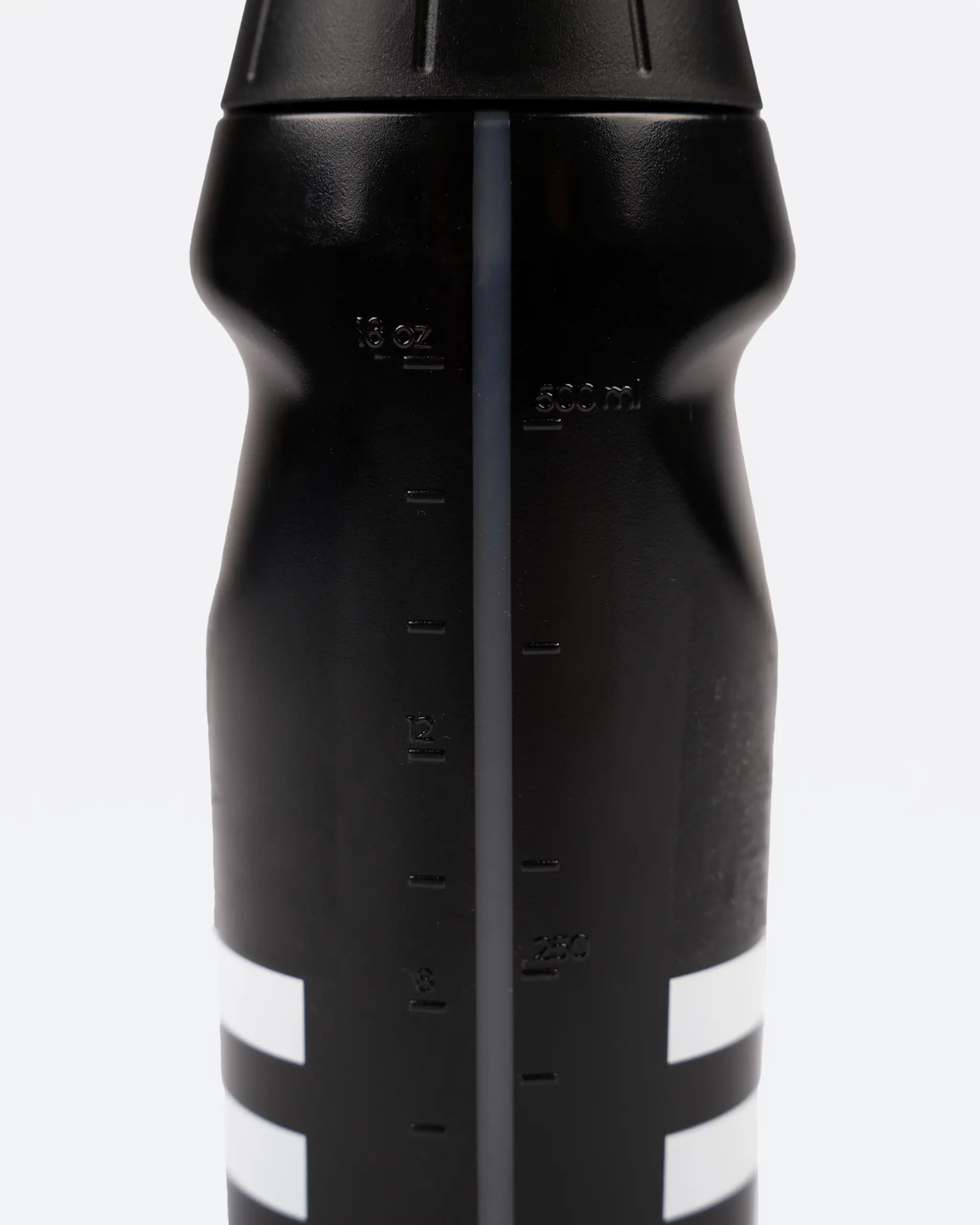 Newcastle United adidas Black 3-Stripe Water Bottle - Image 3