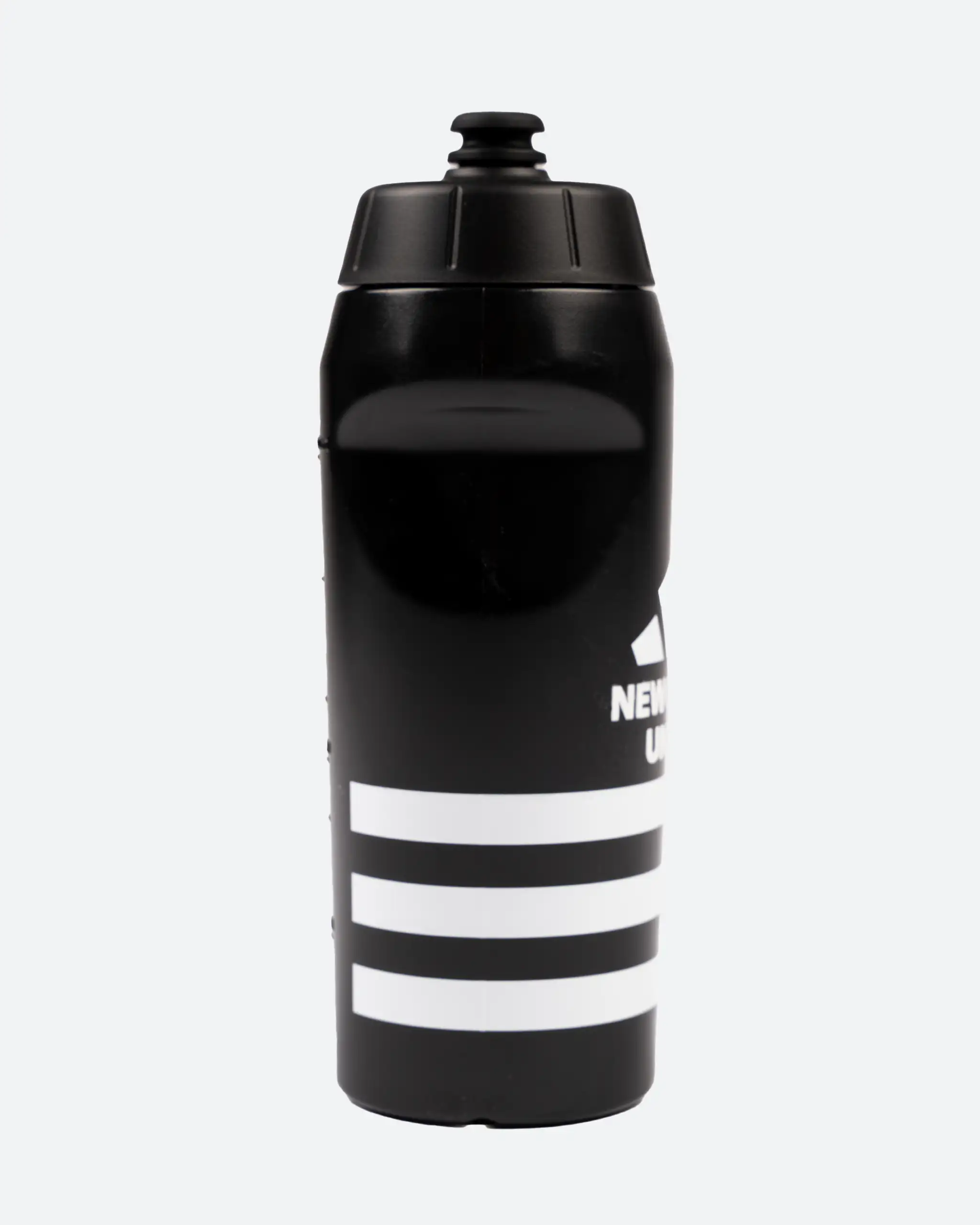 Newcastle United adidas Black 3-Stripe Water Bottle - Image 4