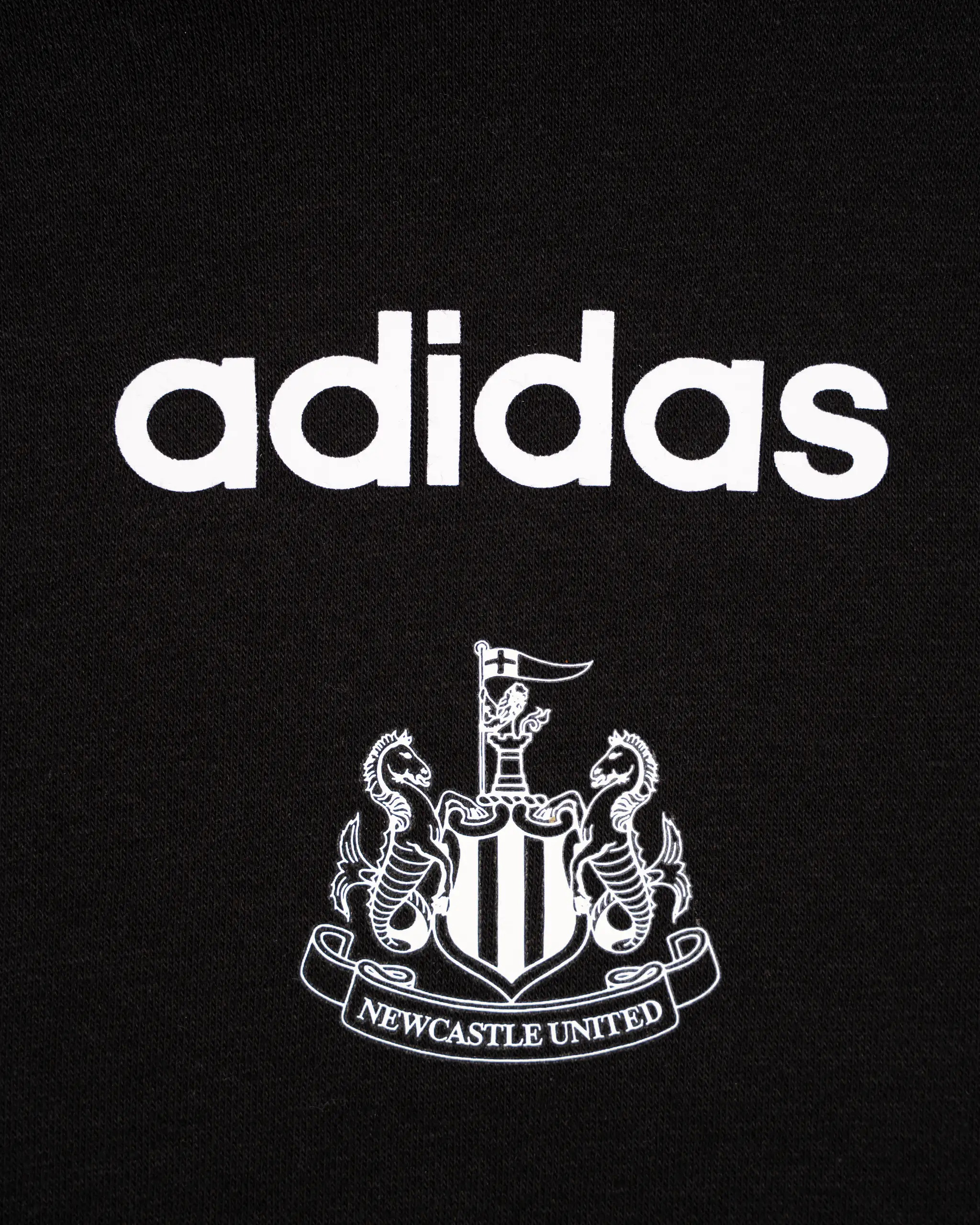 Newcastle United adidas Kids' Black Hoodie - Image 2