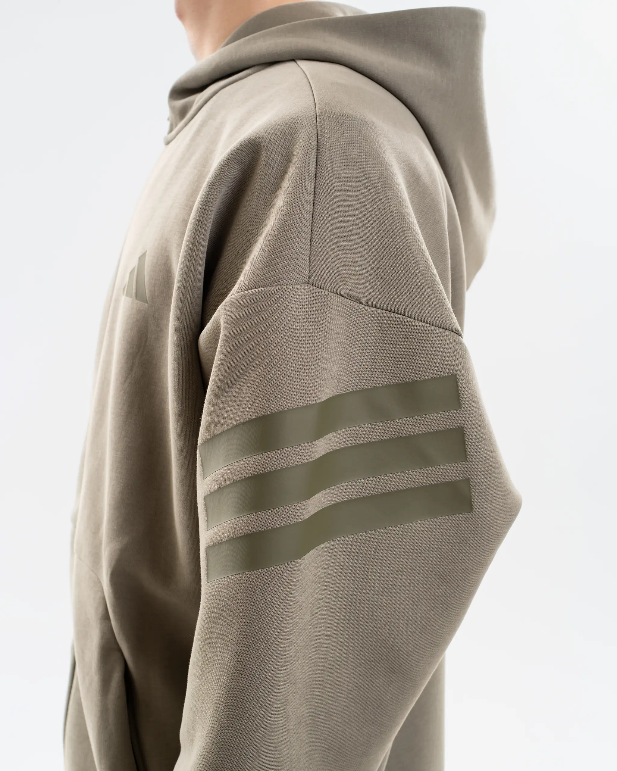 Newcastle United adidas Men's Pebble Zip Up Hoodie - Image 3