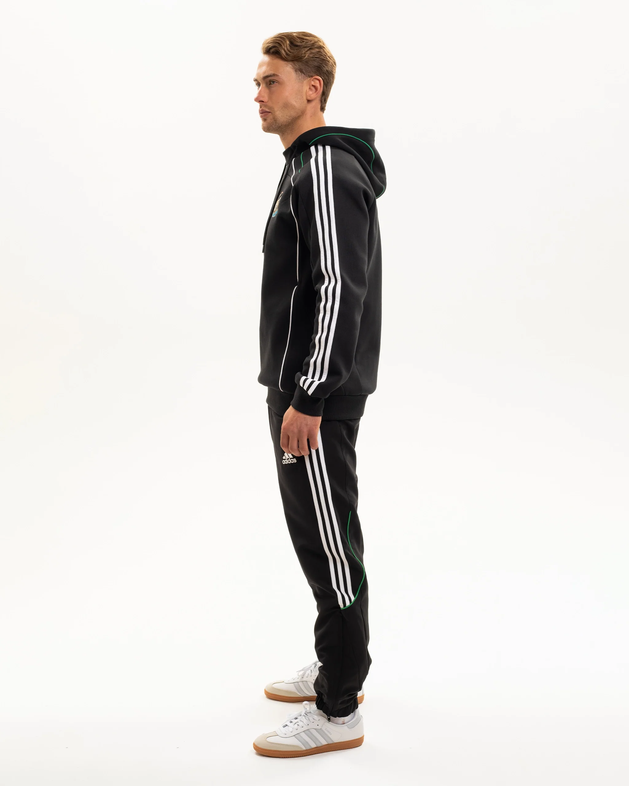 Newcastle United adidas Men's Urban Purist Black Track Pants - Image 7