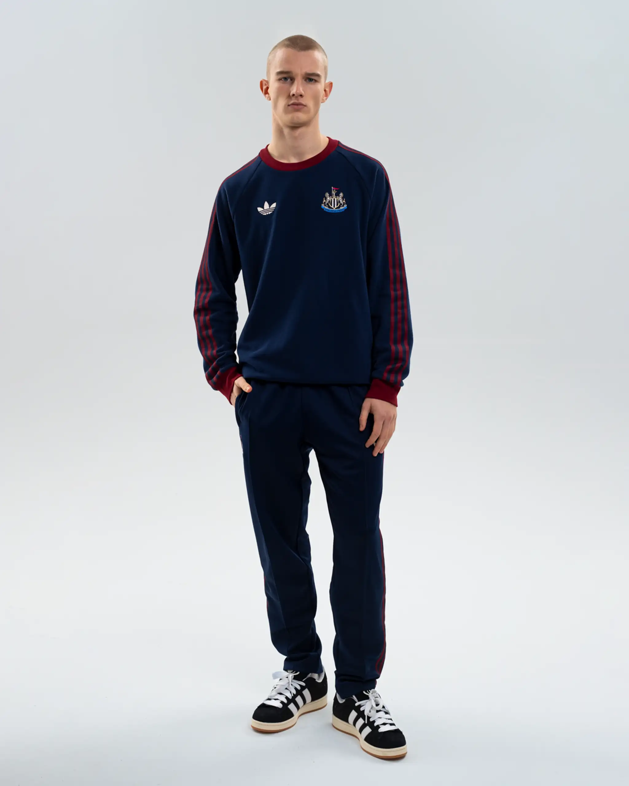 Newcastle United adidas Originals Crew Neck Sweatshirt - Image 7