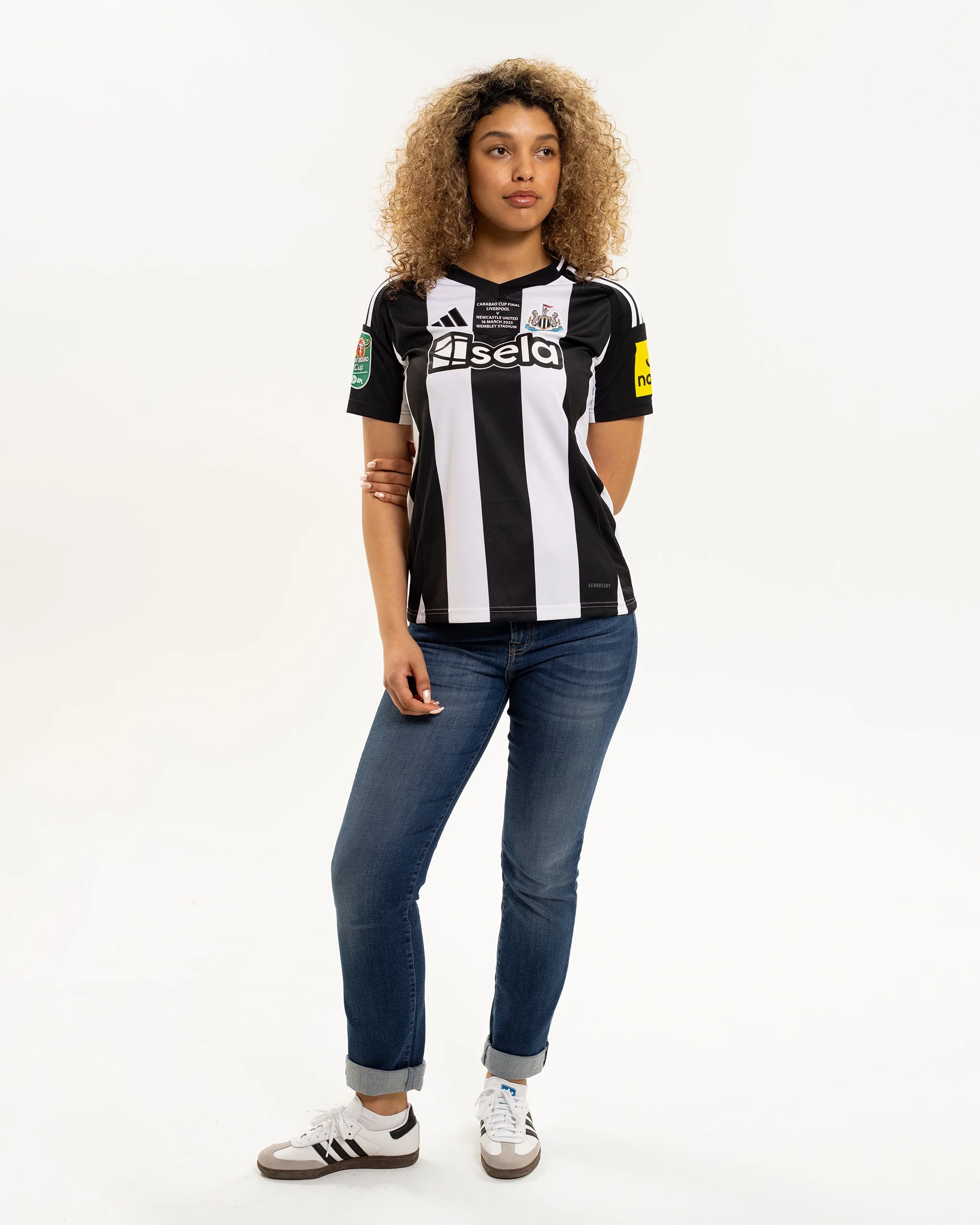 Newcastle United adidas Women's Carabao Cup 2025 Winners Shirt - Image 5
