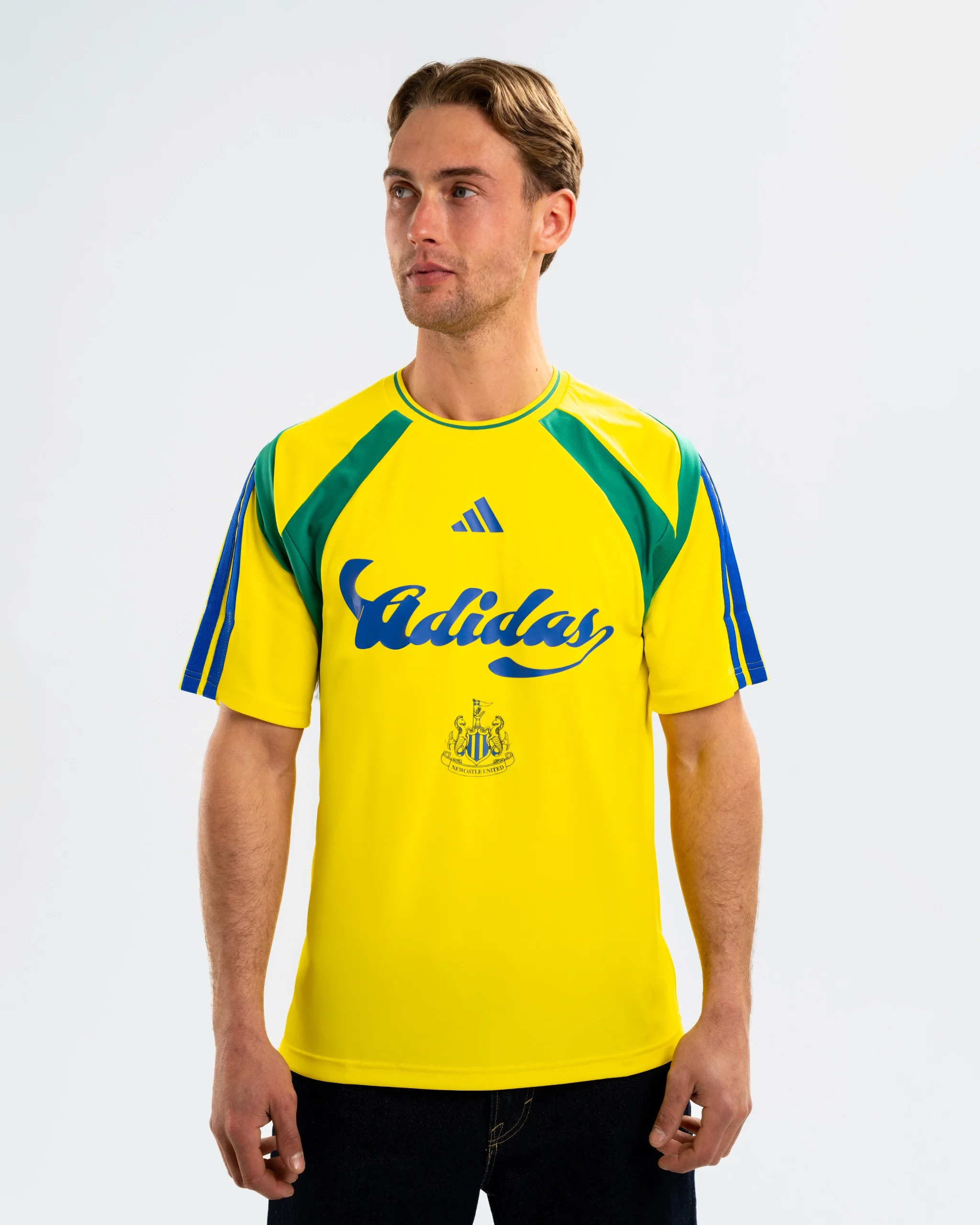 Newcastle United adidas Yellow Tiro Tee