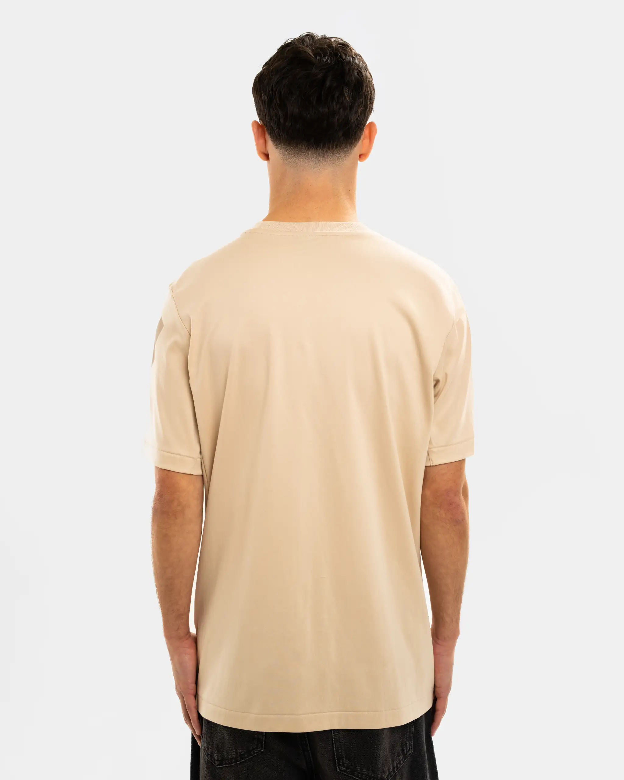 Newcastle United adidas Z.N.E Men's Beige T-Shirt - Image 4