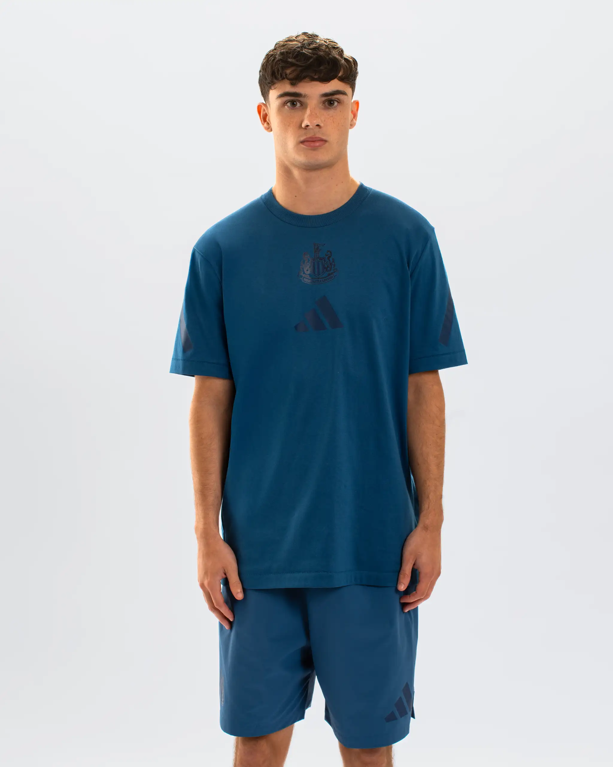 Newcastle United adidas Z.N.E Men's Dusky Petrol T-Shirt