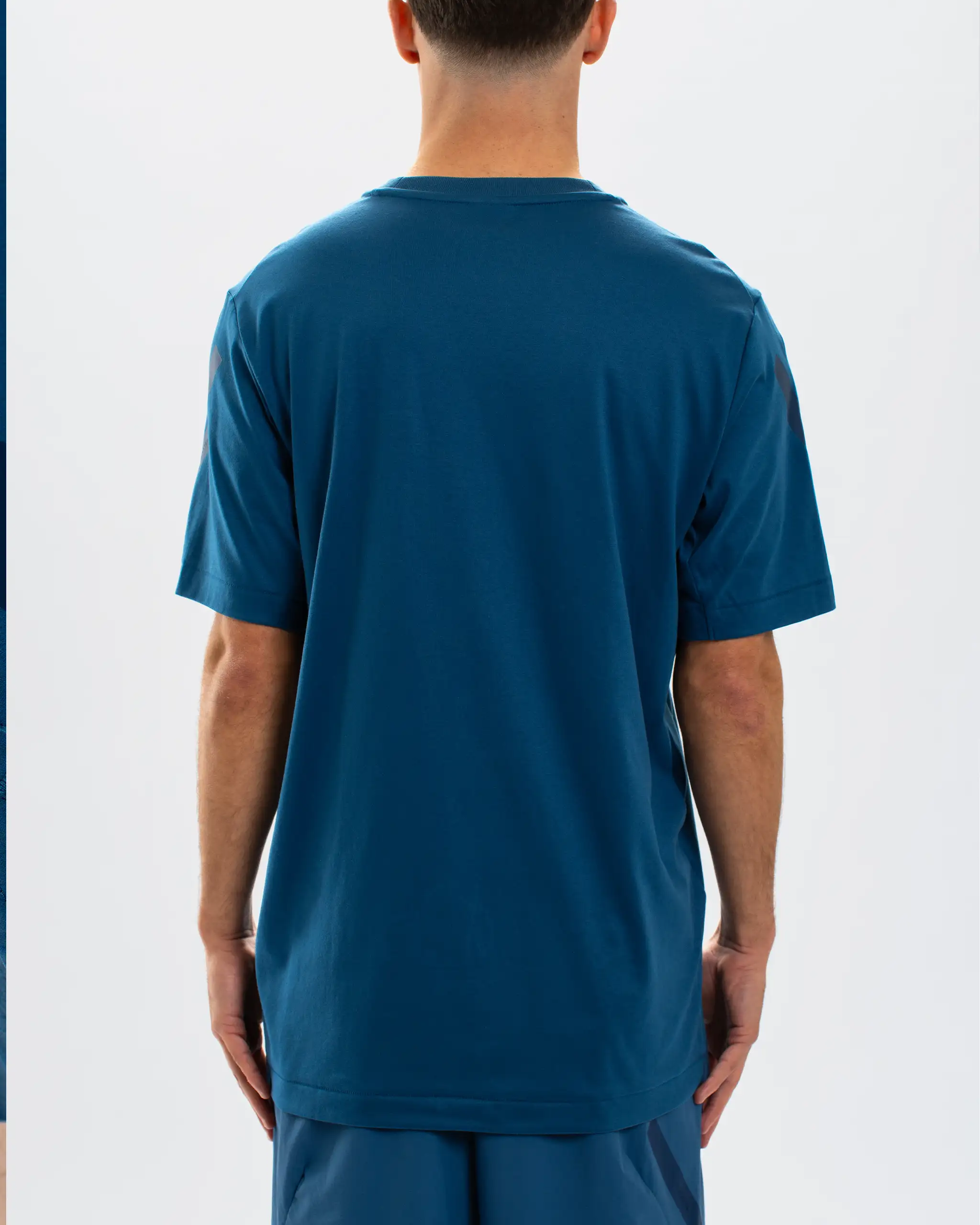 Newcastle United adidas Z.N.E Men's Dusky Petrol T-Shirt - Image 4