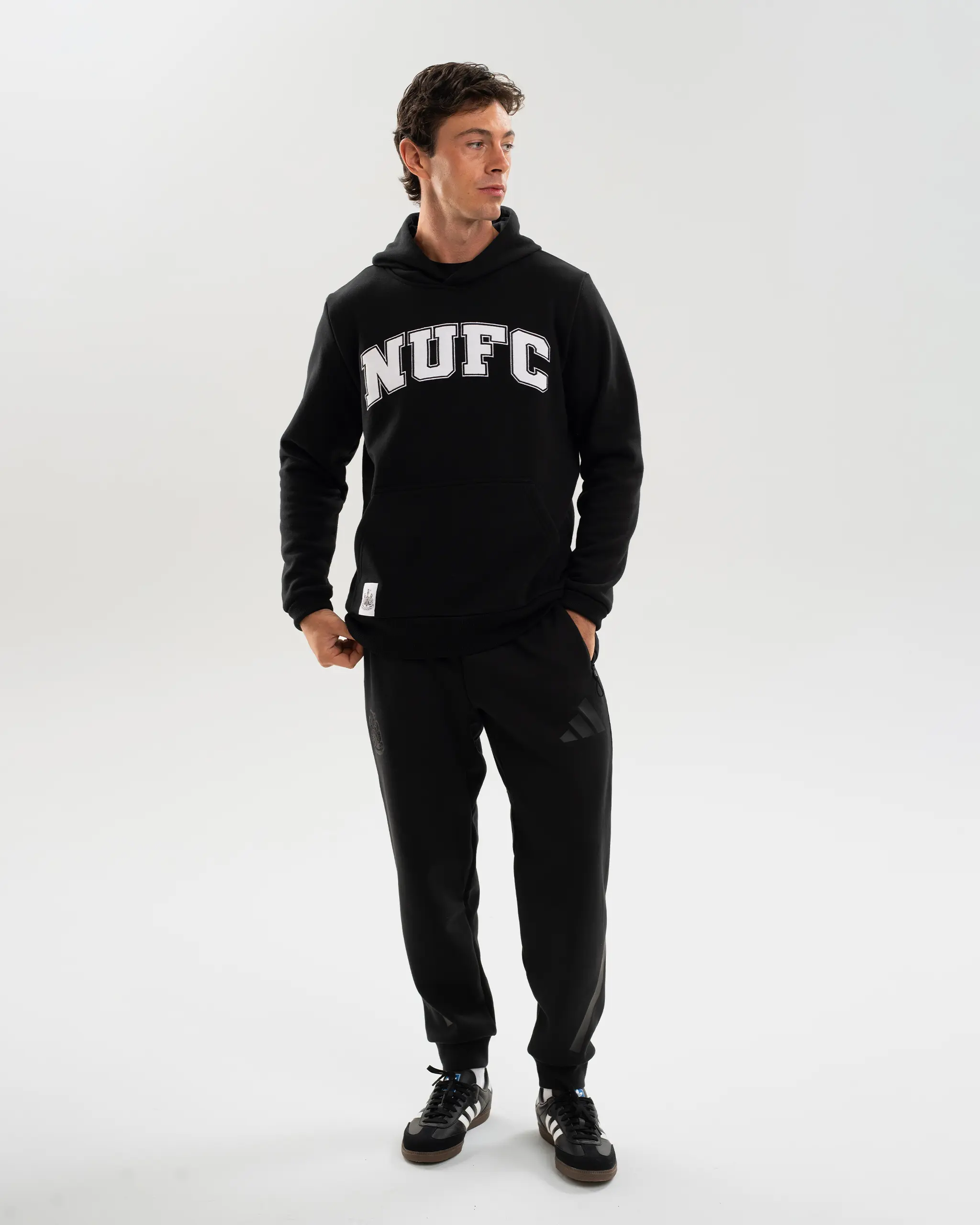 Newcastle United Adults NUFC Black Hoodie - Image 6