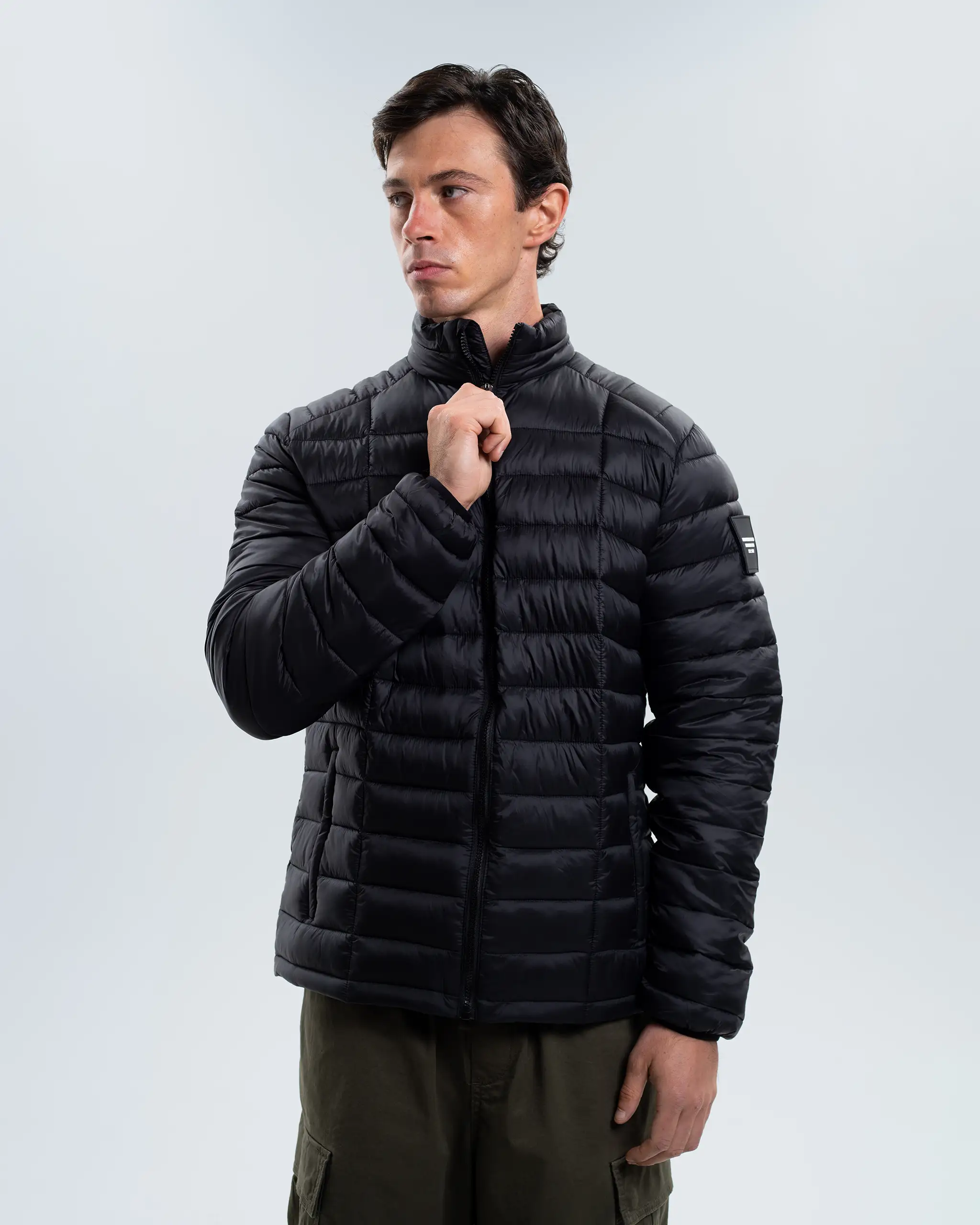 Newcastle United Black Puffer Jacket - Image 6