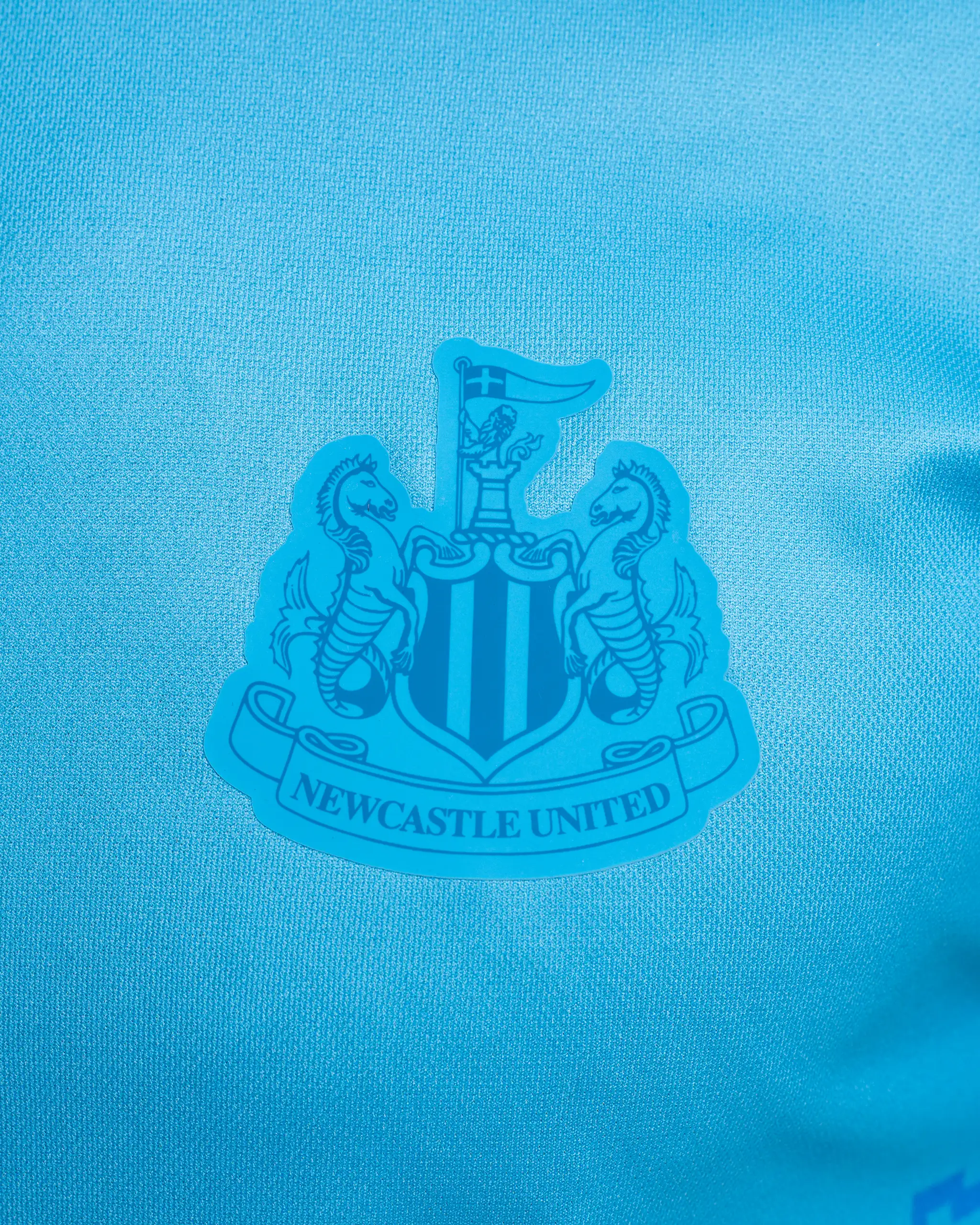 Newcastle United Blue Graphic Slogan T-Shirt - Image 2