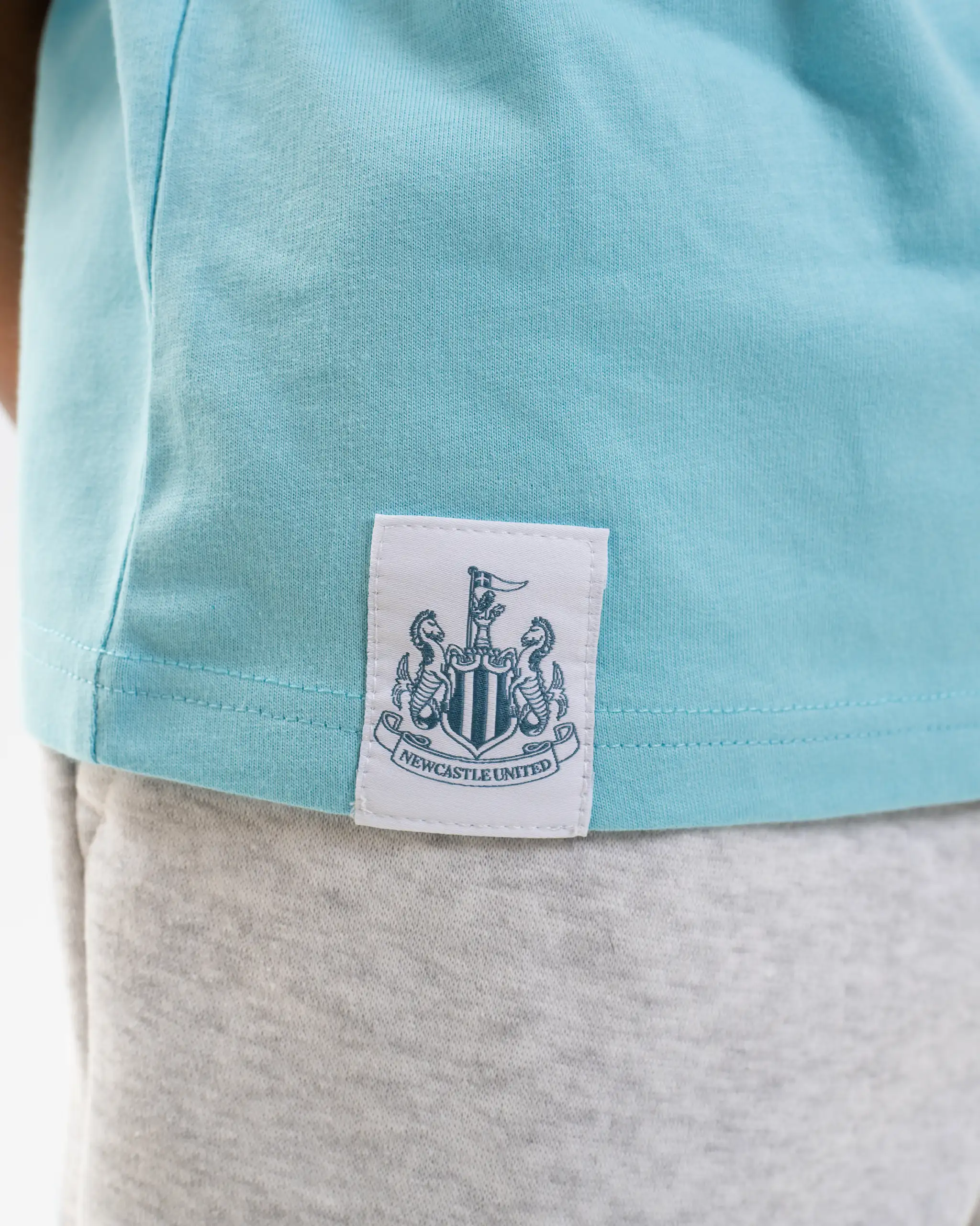Newcastle United Boy's Blue Graphic T-Shirt - Image 3