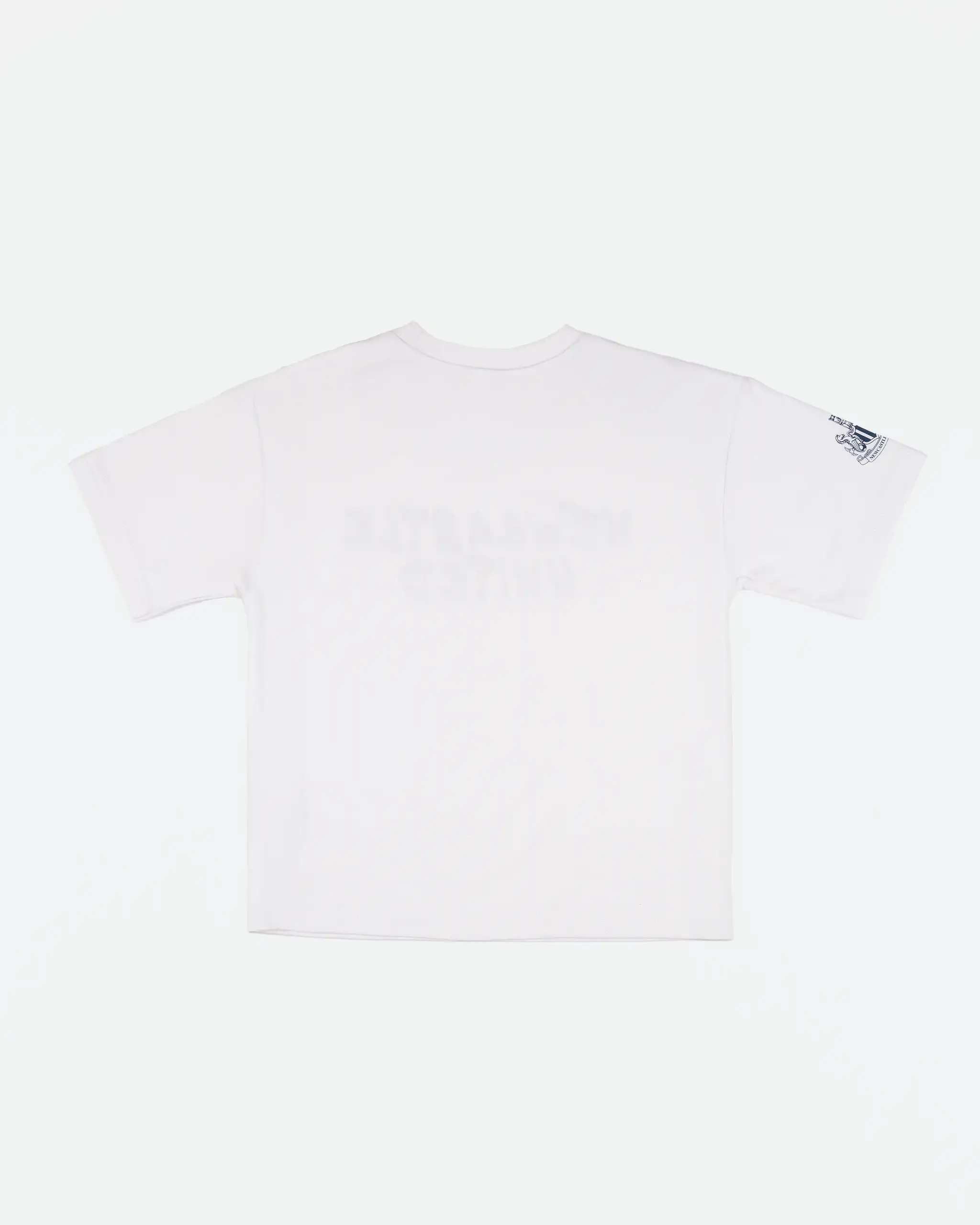 Newcastle United Boy's White Graffiti Print T-Shirt - Image 3