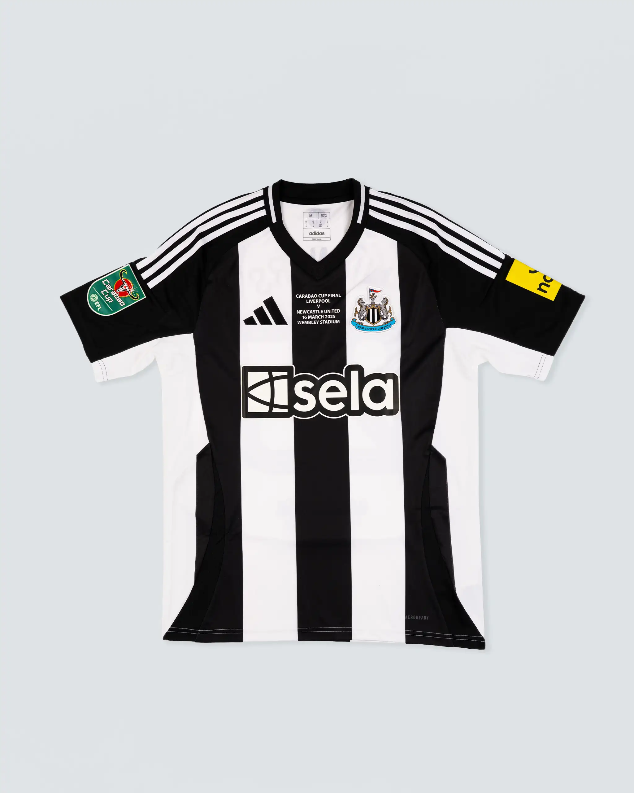 Newcastle United BURN 24/25 Boxed Signed Carabao Cup Winners Shirt - Image 5