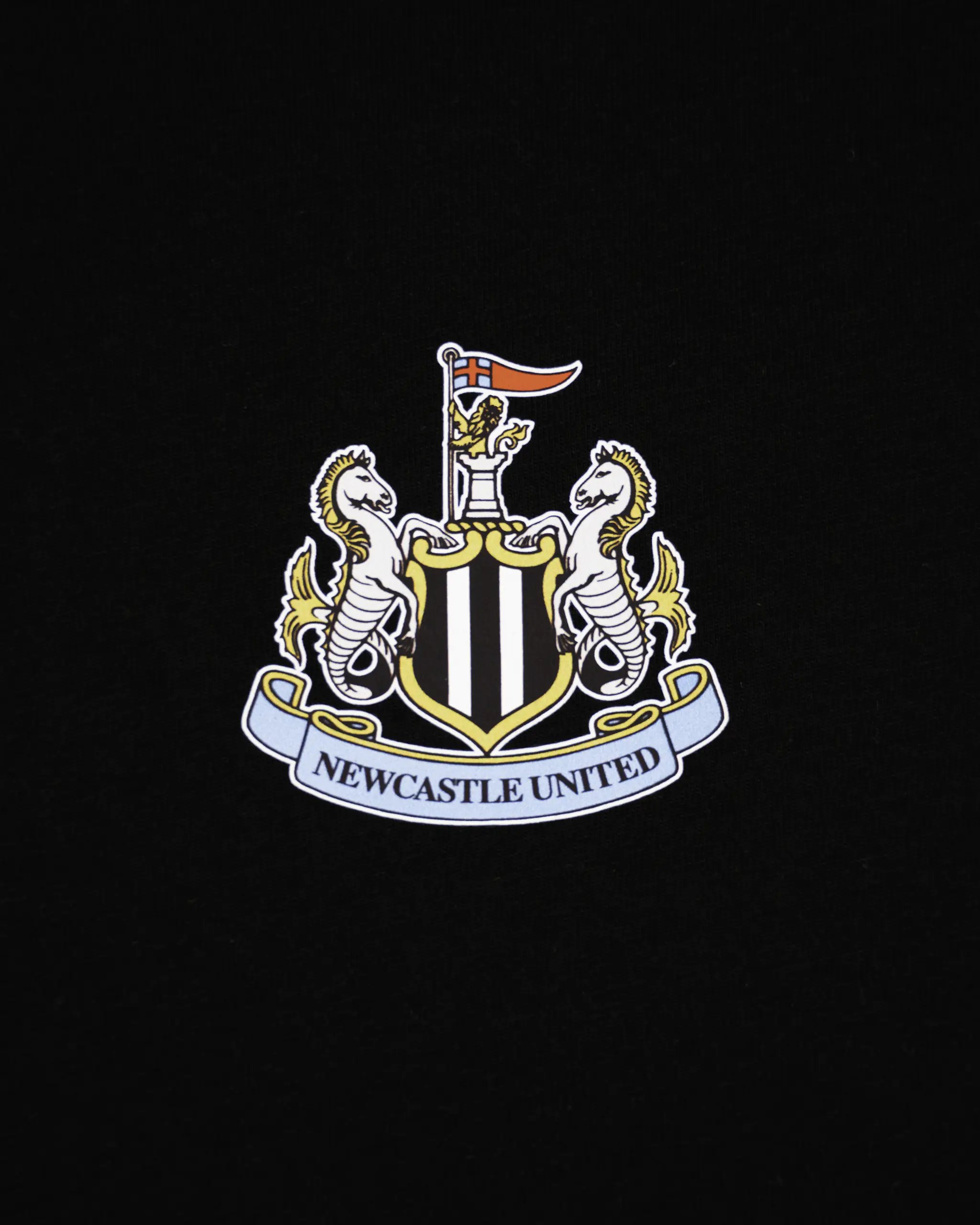 Newcastle United Champions League 25/26 Black T-Shirt - Image 4