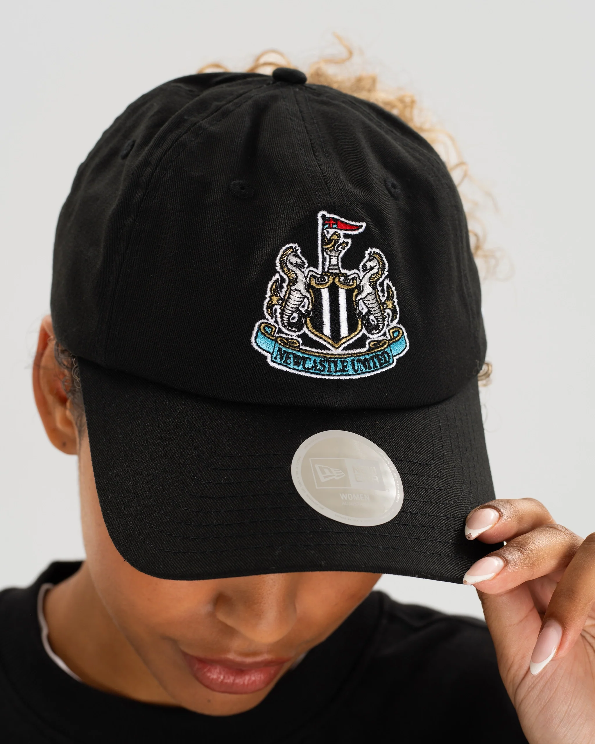 Newcastle United New Era Core Open Back 9TWENTY Cap - Image 4