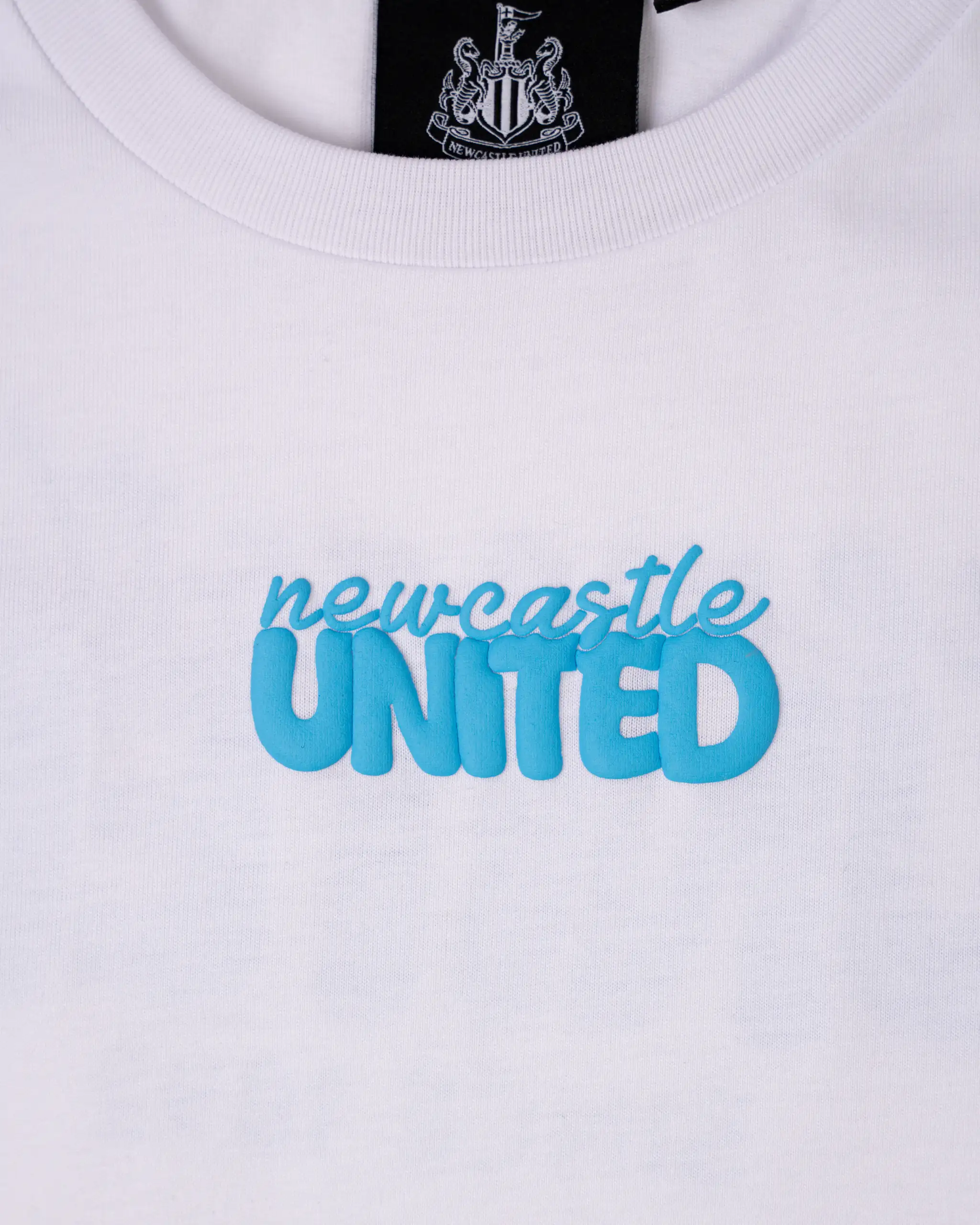 Newcastle United Girl's 1892 White & Blue Oversized T-Shirt - Image 3