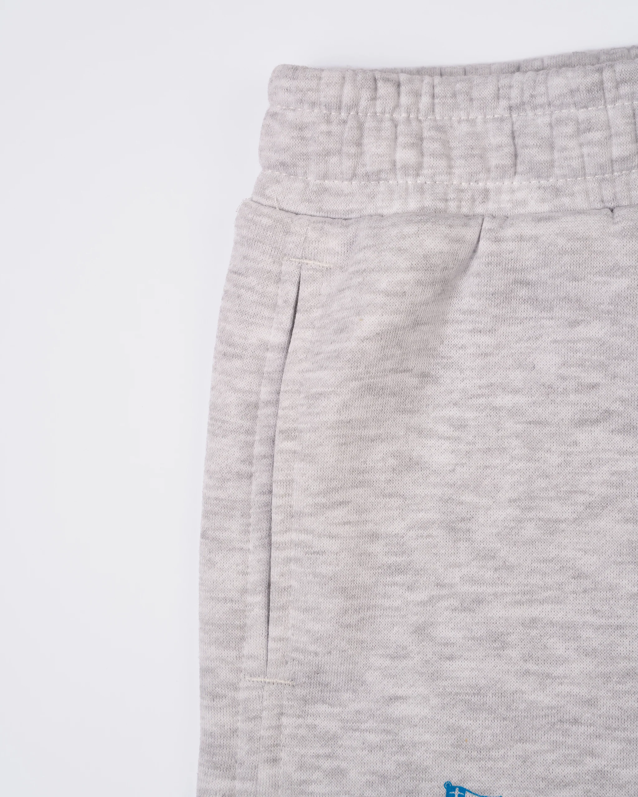 Newcastle United Girl's Grey Sweatshorts - Image 3