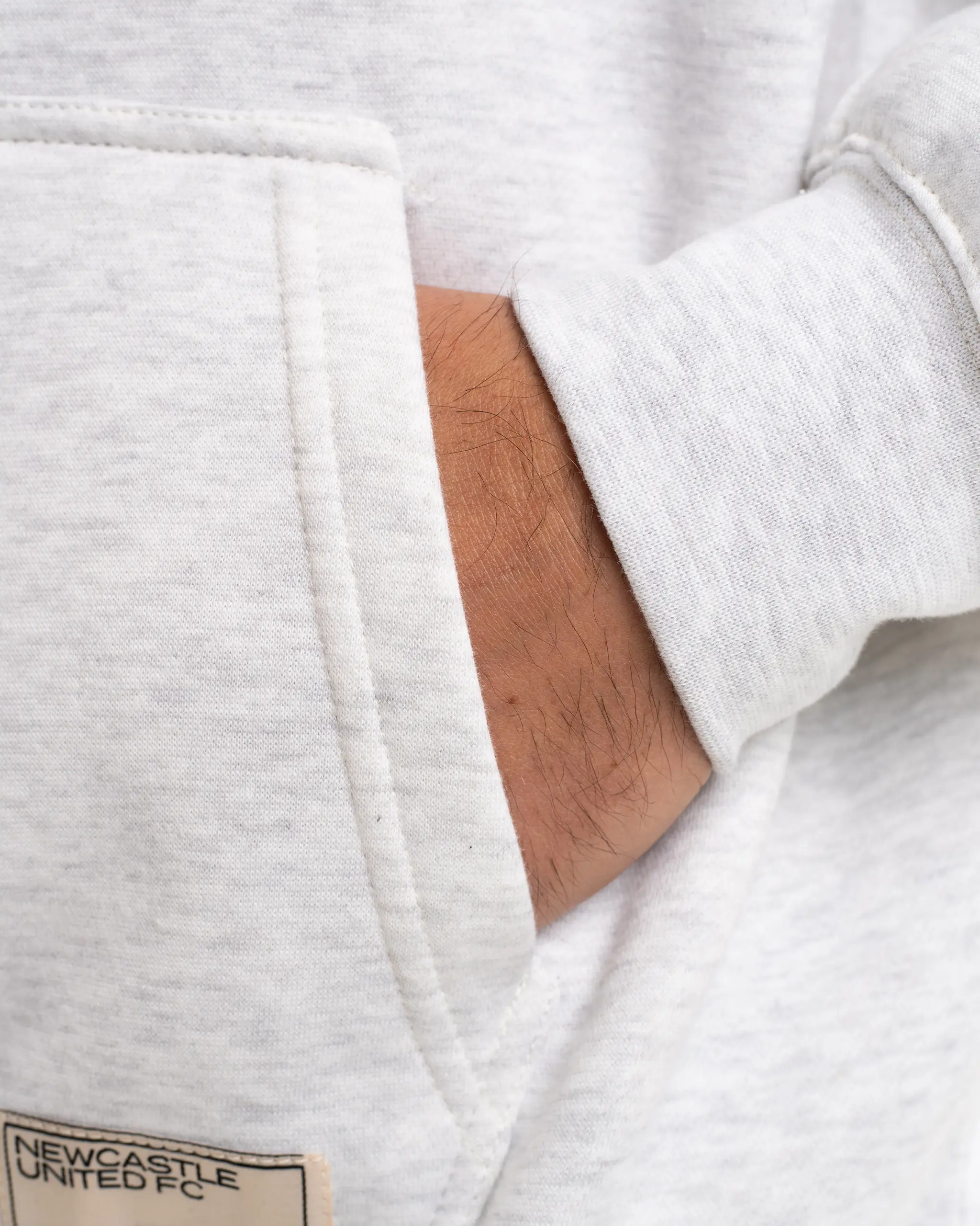 Newcastle United Grey Graphic Hoodie - Image 5