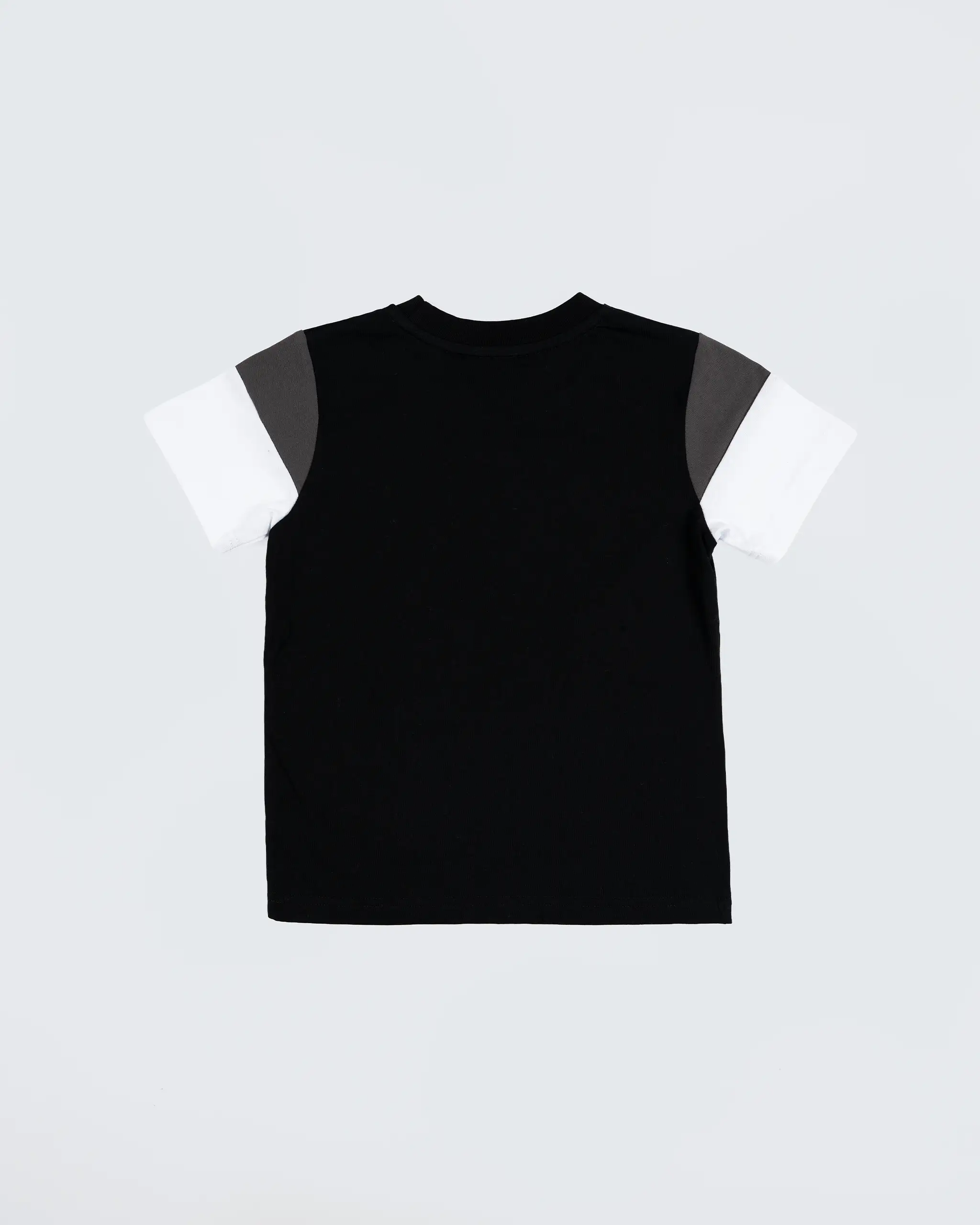 Newcastle United Kids' Black Colour Block T-Shirt - Image 5