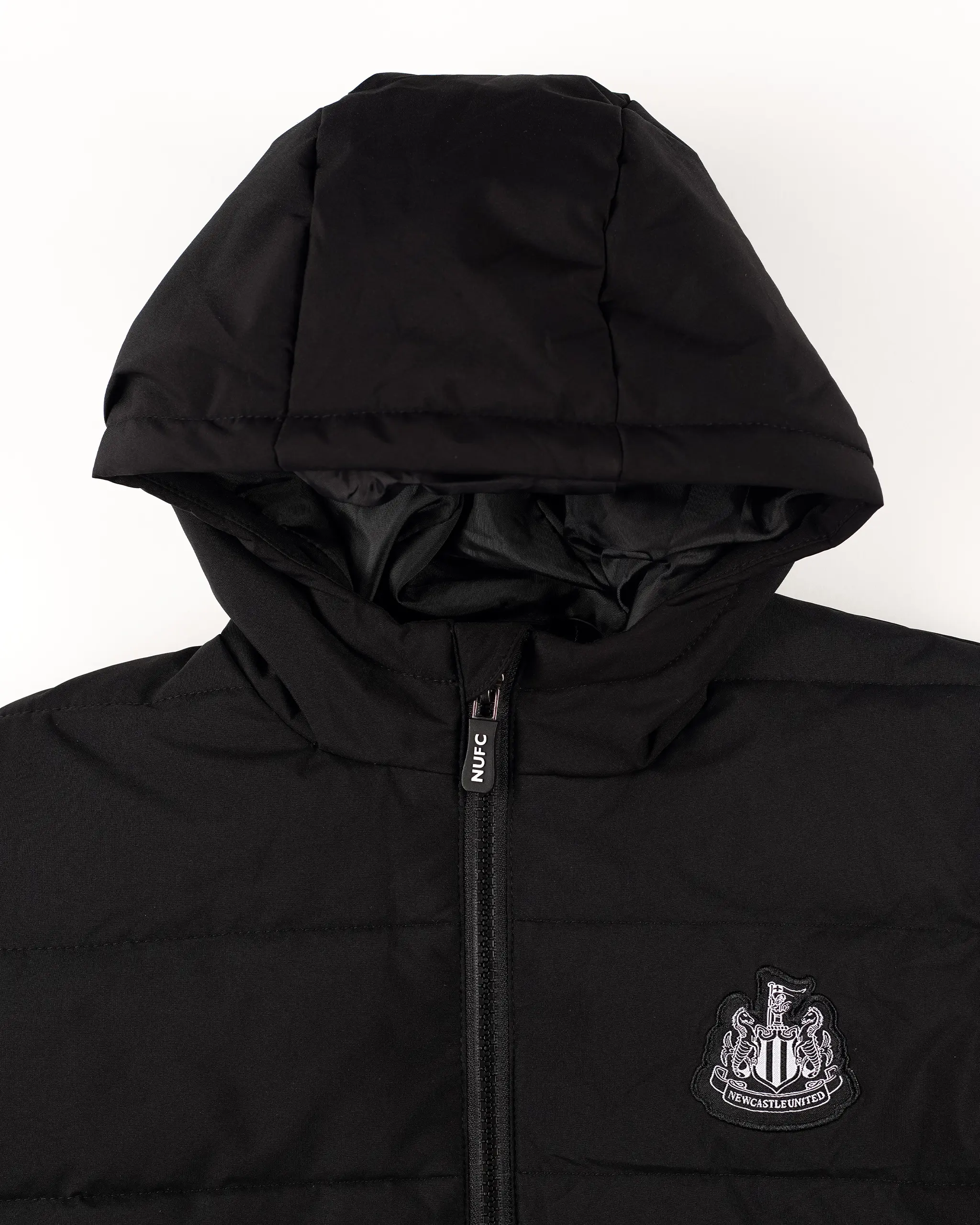 Newcastle United Kids' Black Puffer Jacket - Image 3
