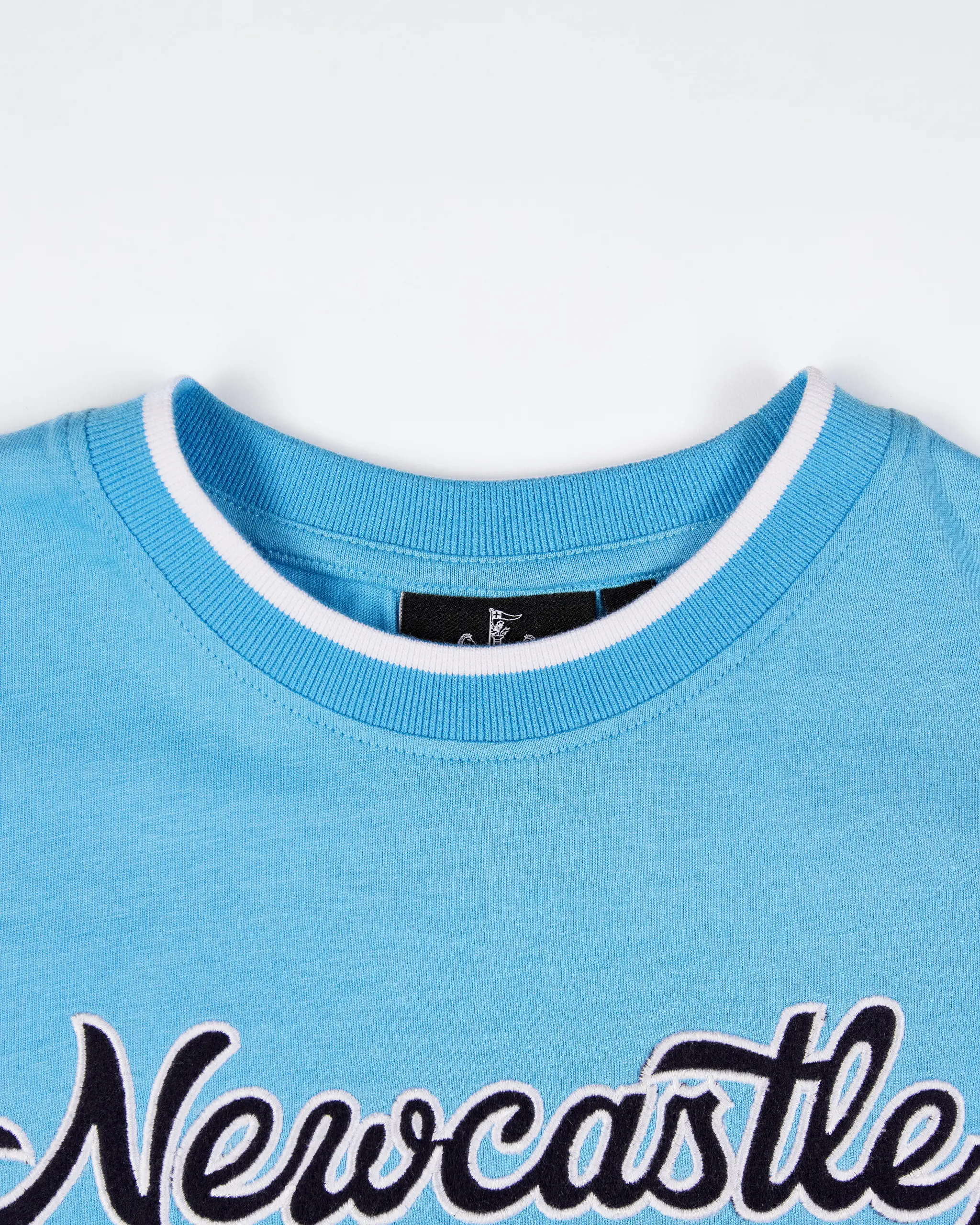 Newcastle United Kids' Blue Collegiate Tee - Image 3