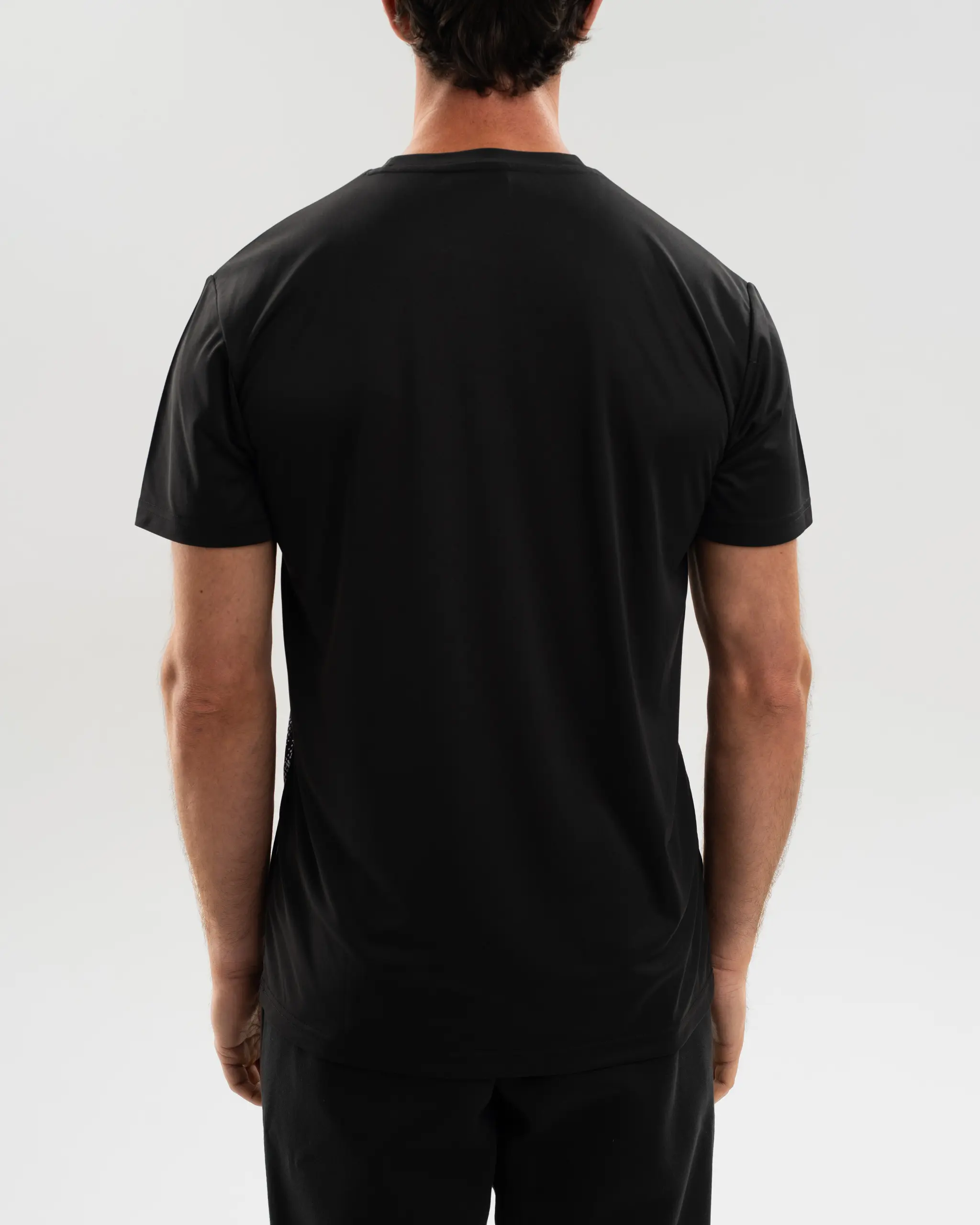 Newcastle United Men's Black Panel Camo T-Shirt - Image 4