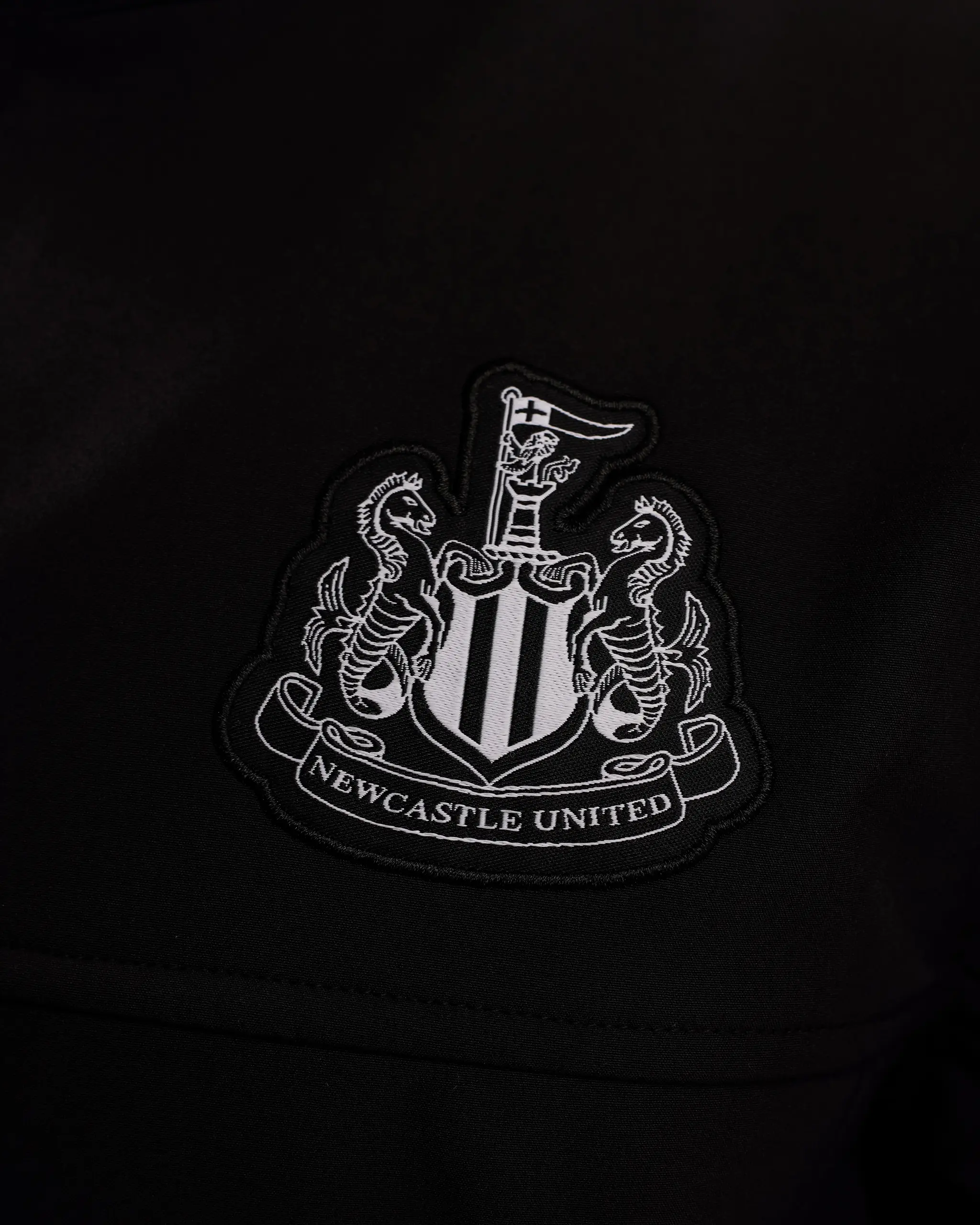 Newcastle United Men's Black Softshell Jacket - Image 3