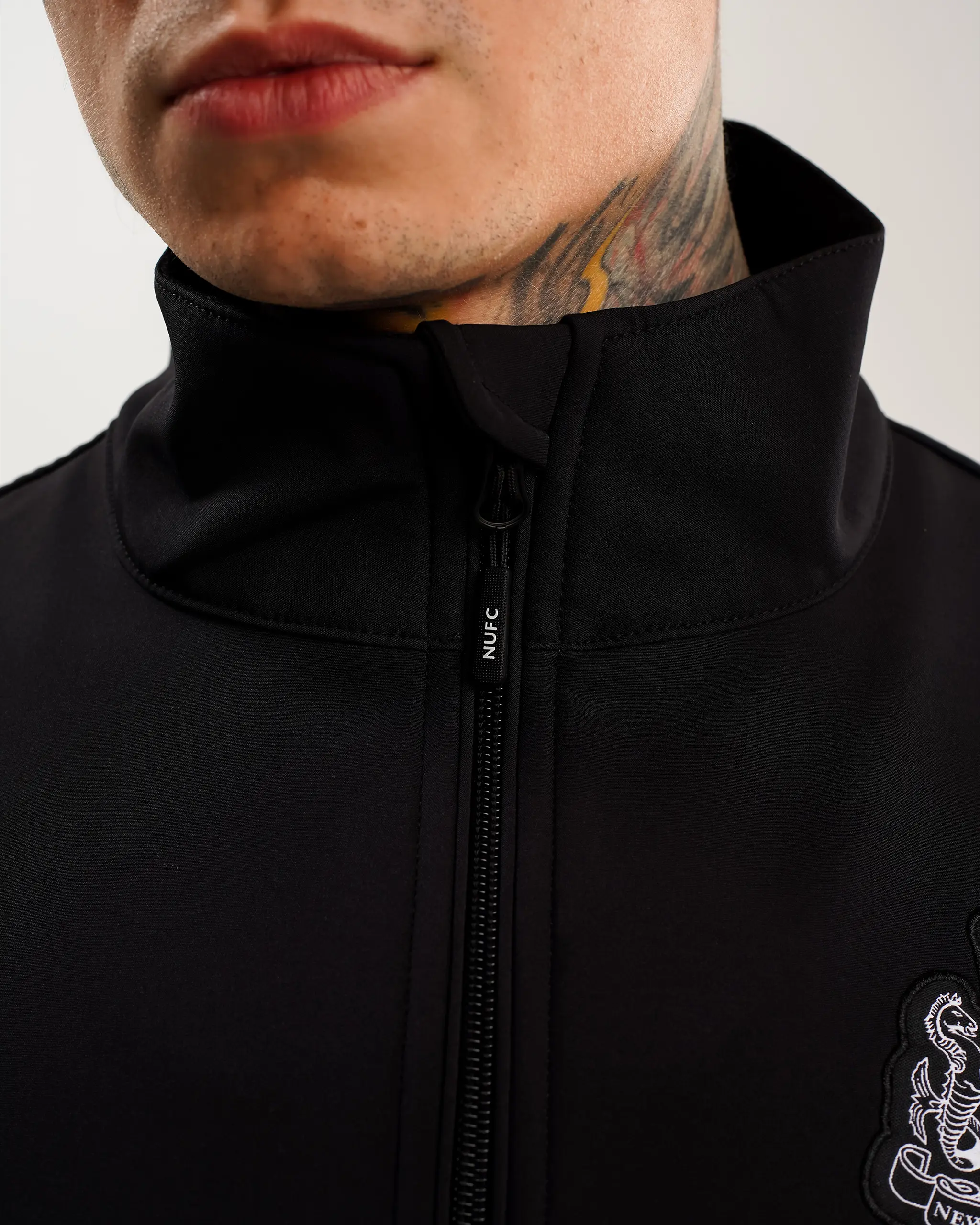 Newcastle United Men's Black Softshell Jacket - Image 5