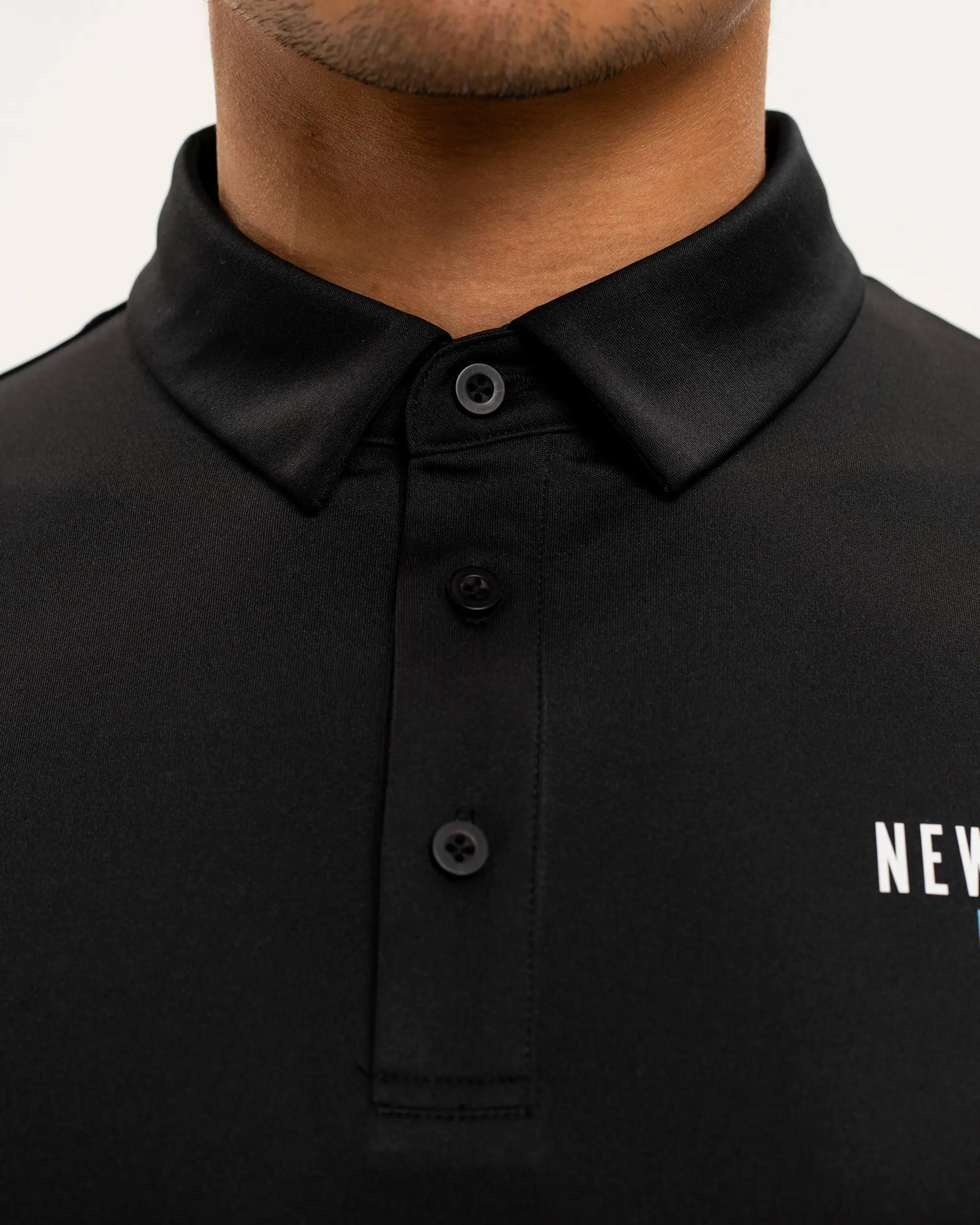 Newcastle United Men's Black Polo Shirt - Image 3