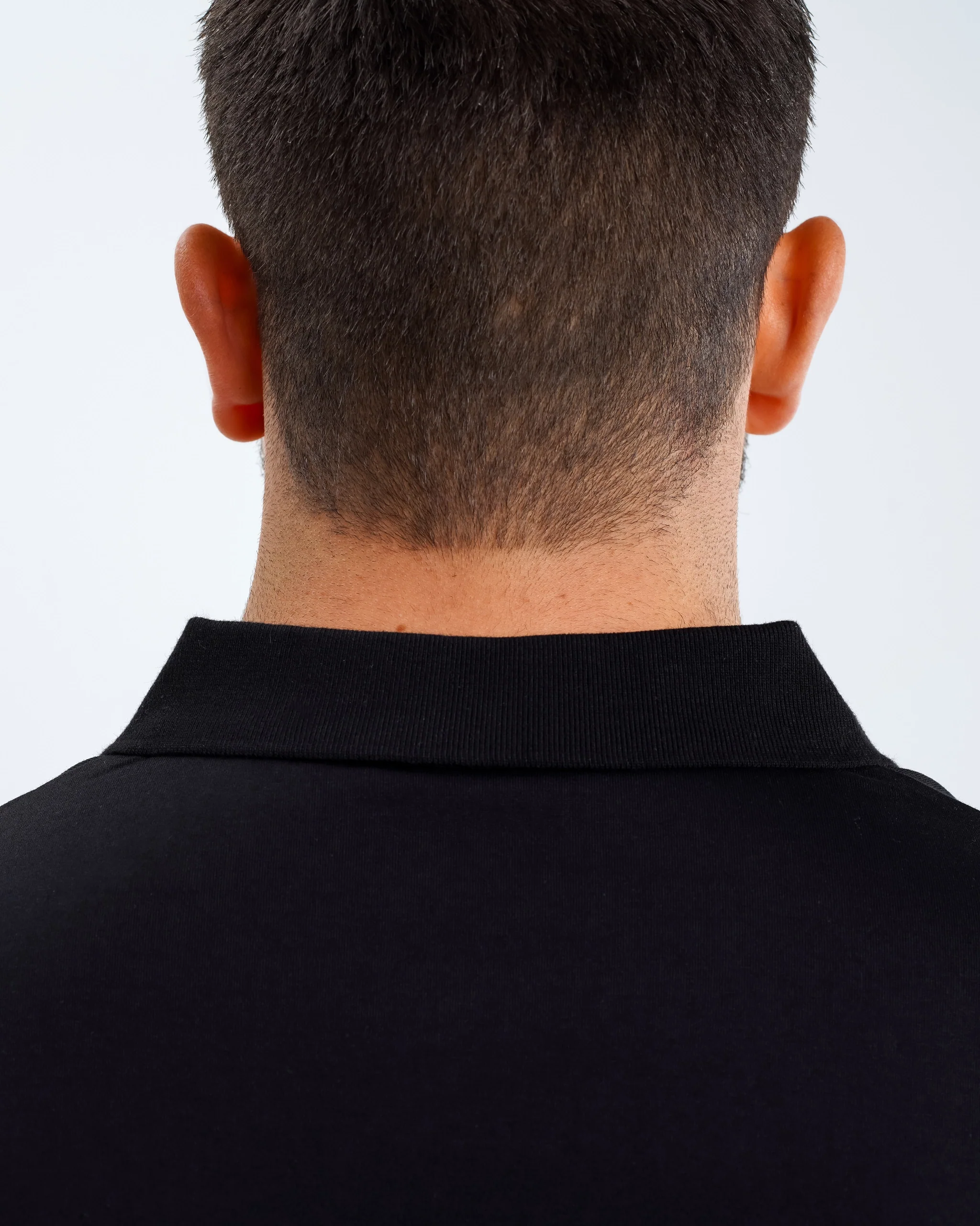 Newcastle United Men's Black Zipped Polo Shirt - Image 5