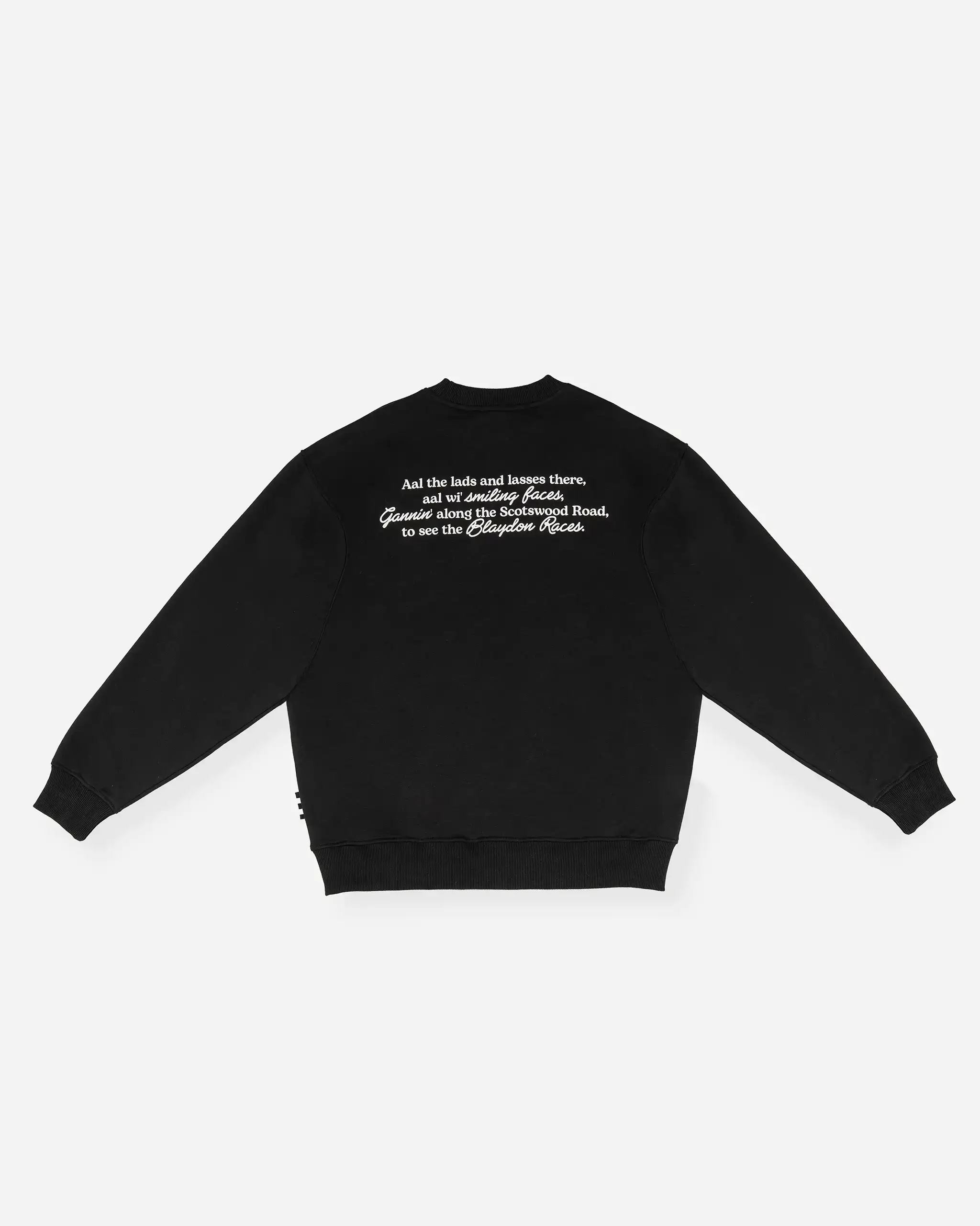 Newcastle United Men's Blaydon Races Black Sweatshirt - Image 5