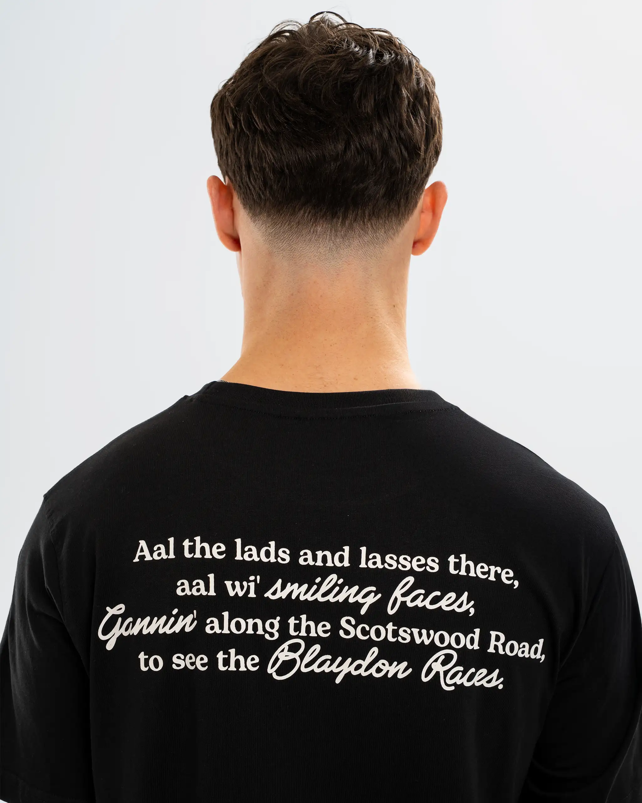 Newcastle United Men's Blaydon Races Black T-Shirt - Image 2