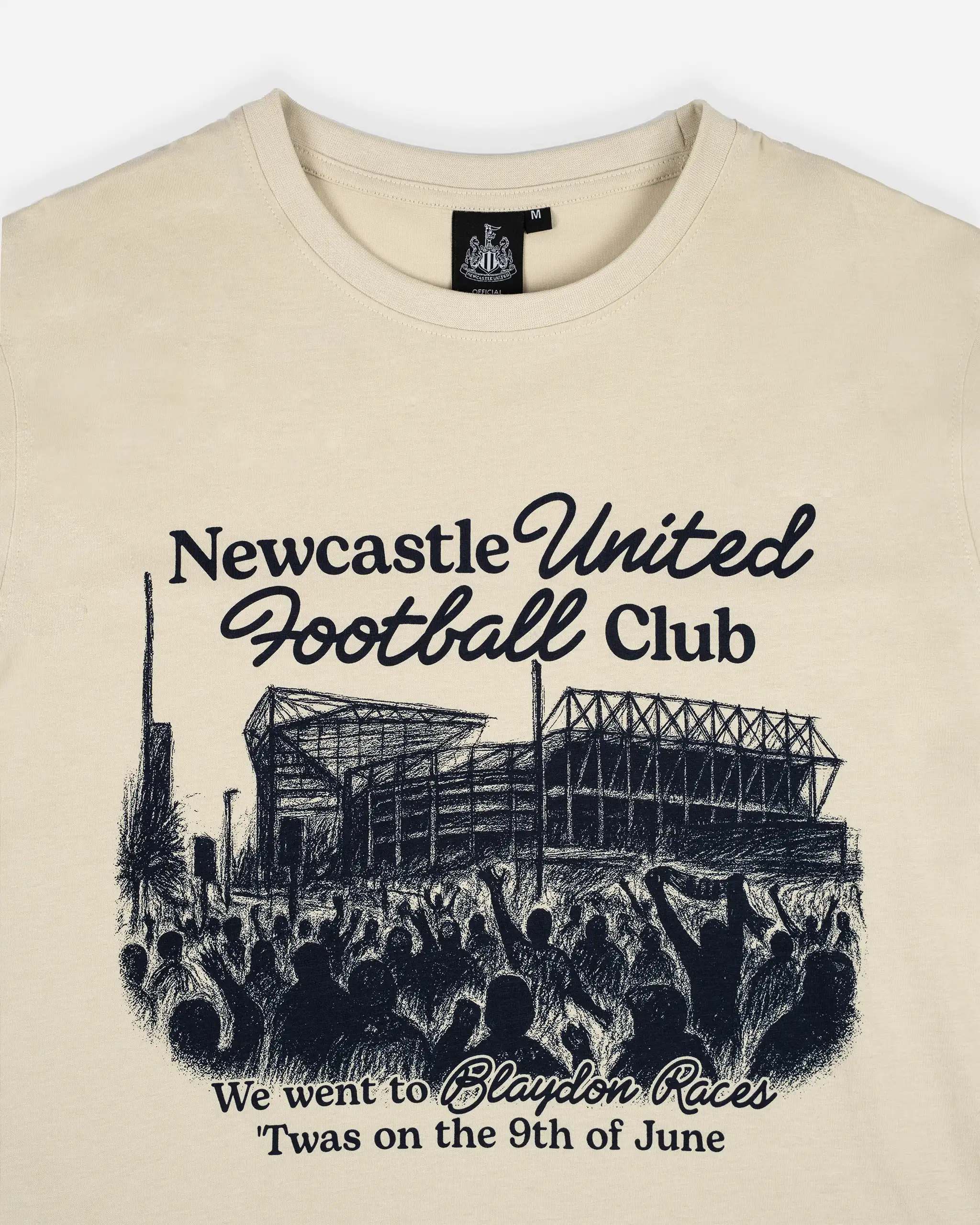 Newcastle United Men's Blaydon Races Sand T-Shirt - Image 2