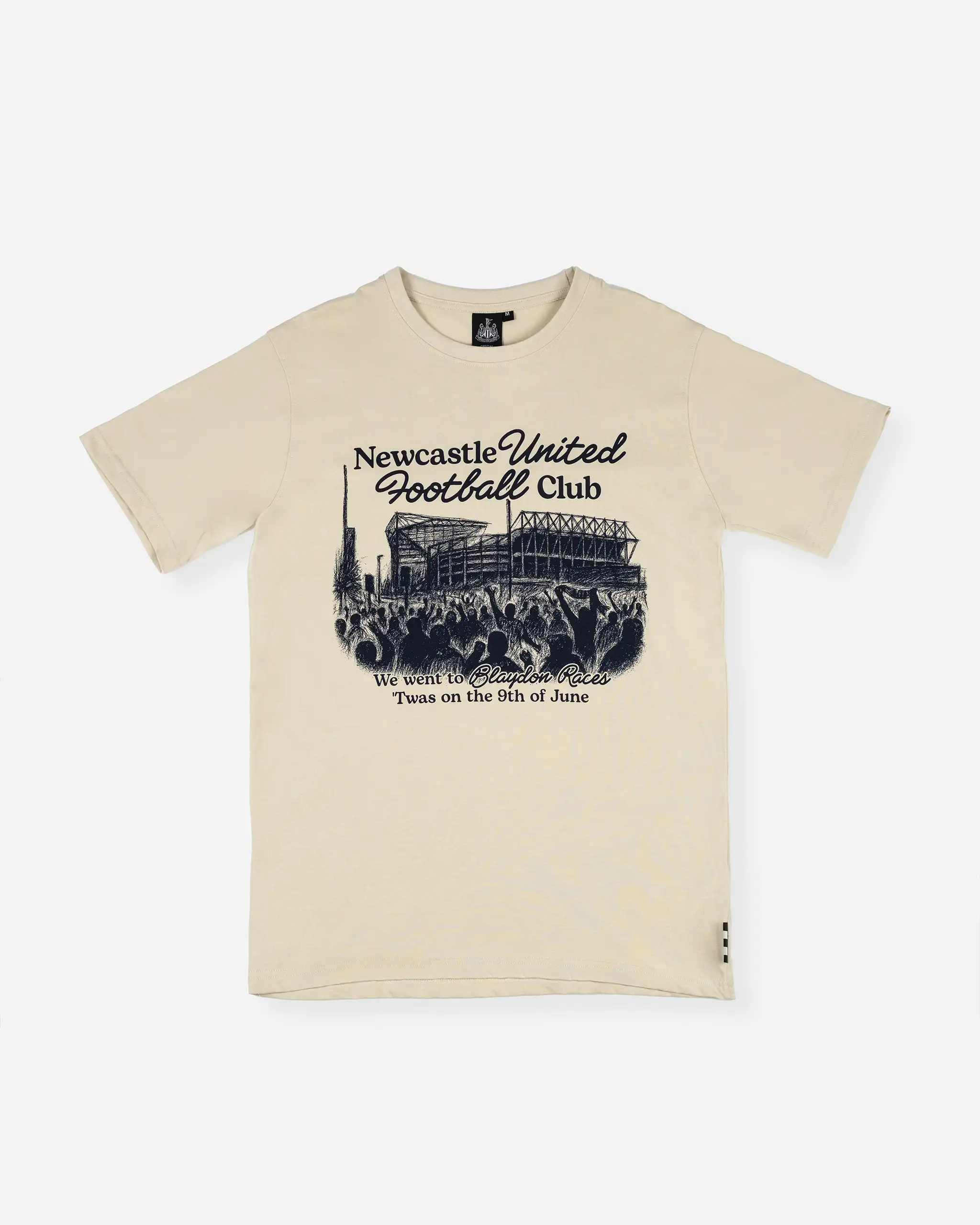 Newcastle United Men's Blaydon Races Sand T-Shirt - Image 3