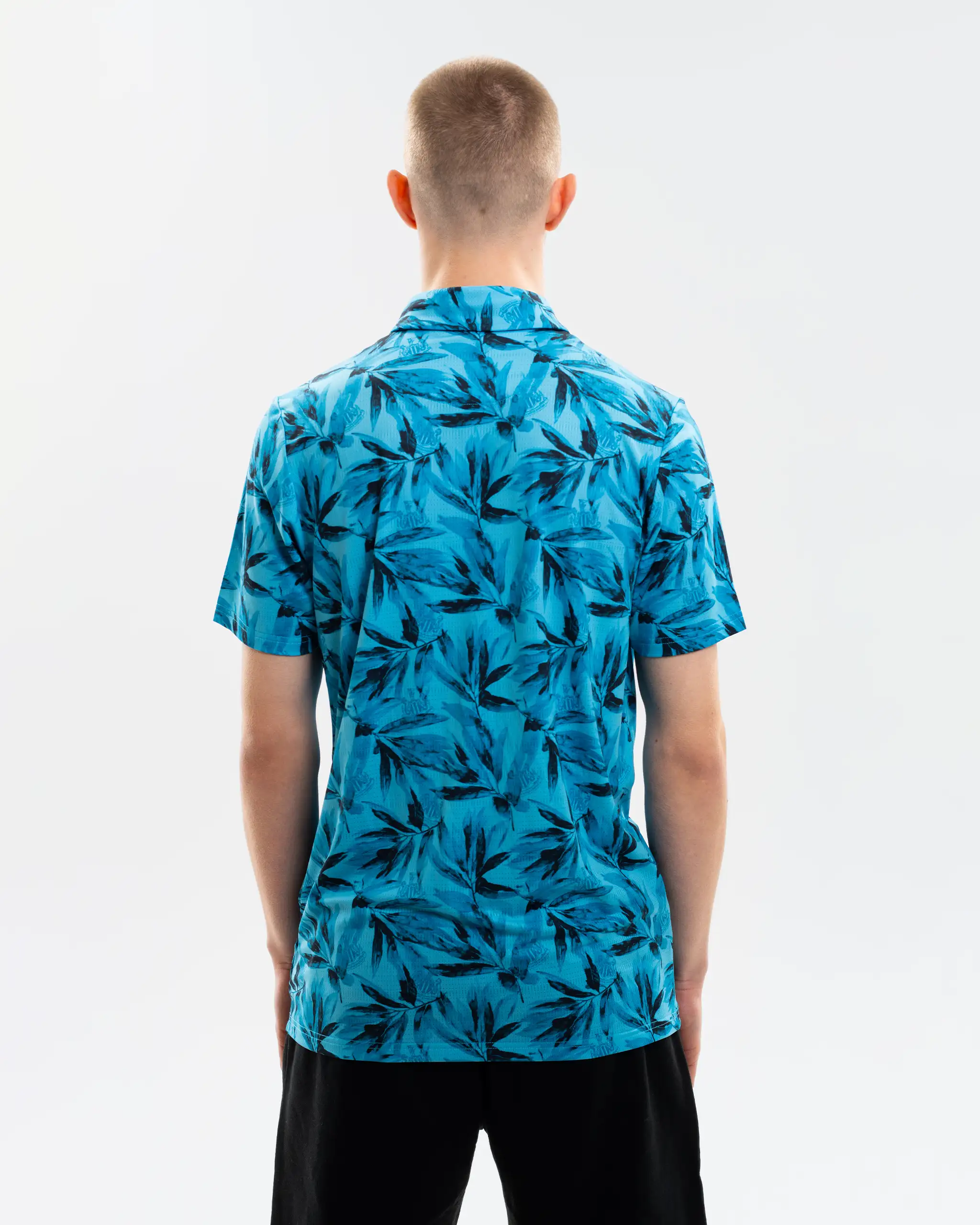 Newcastle United Men's Blue Summer Polo Shirt - Image 3