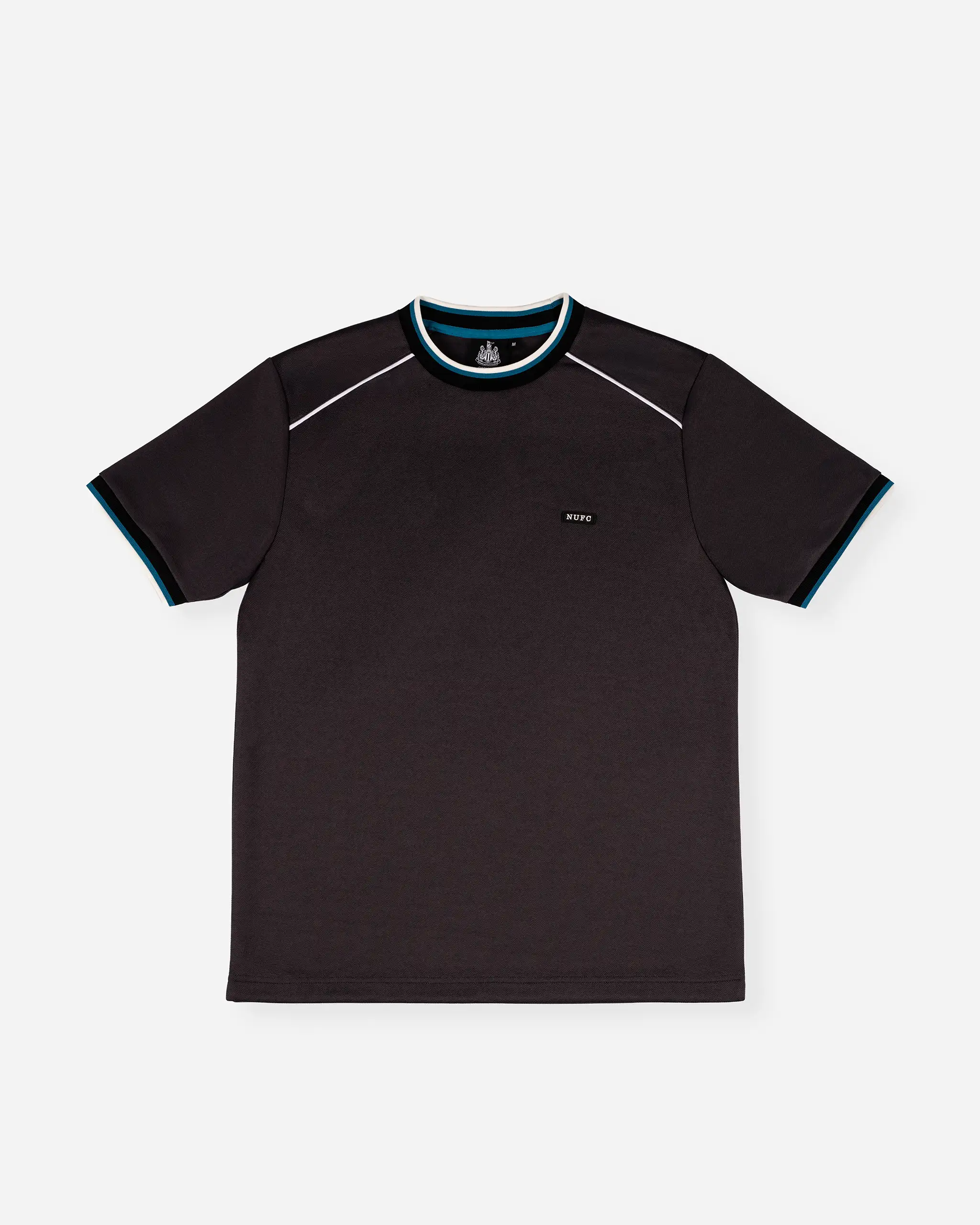 Newcastle United Men's Charcoal Raglan Smart T-Shirt
