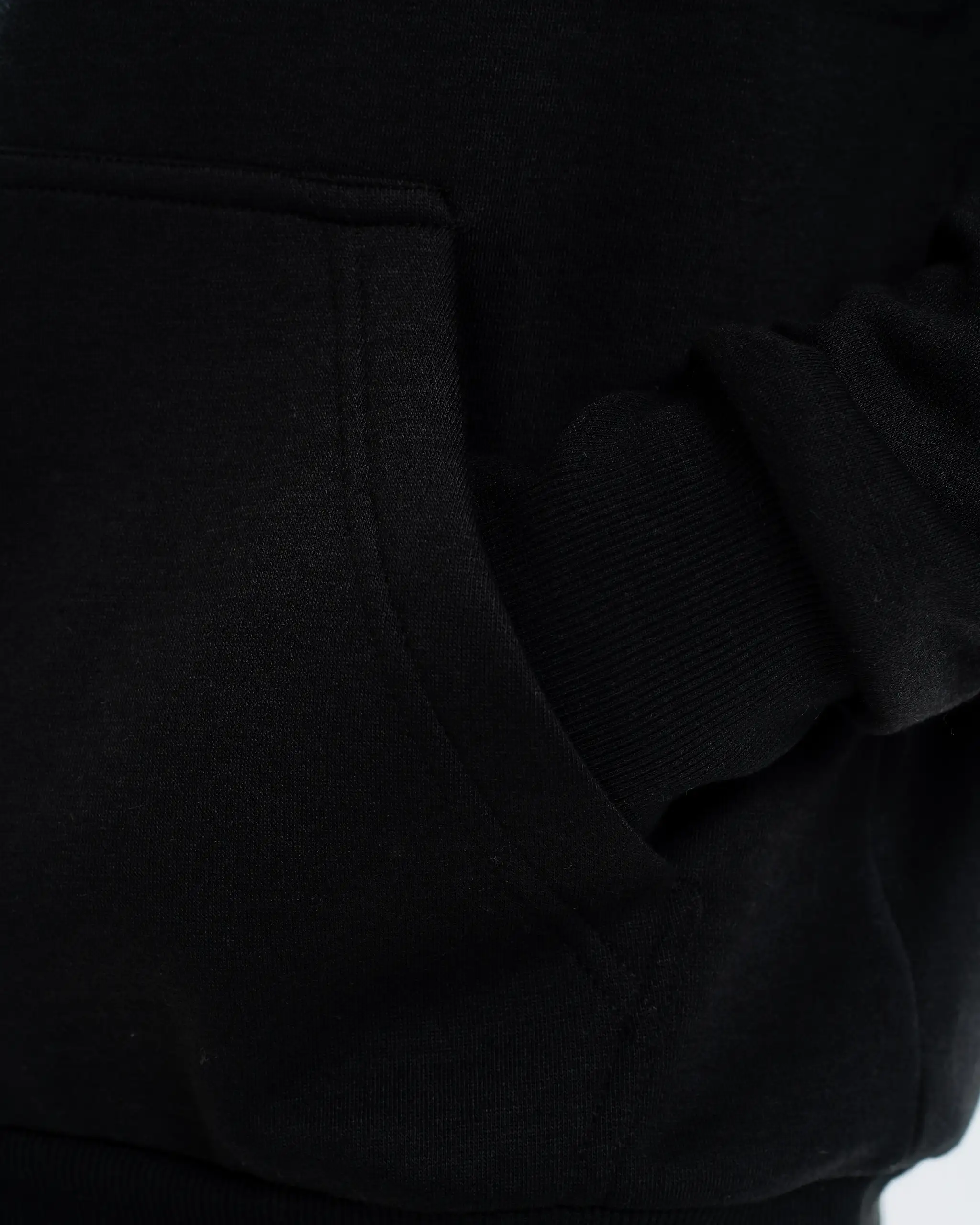 Newcastle United Men's Essentials Range Black Hoodie - Image 5