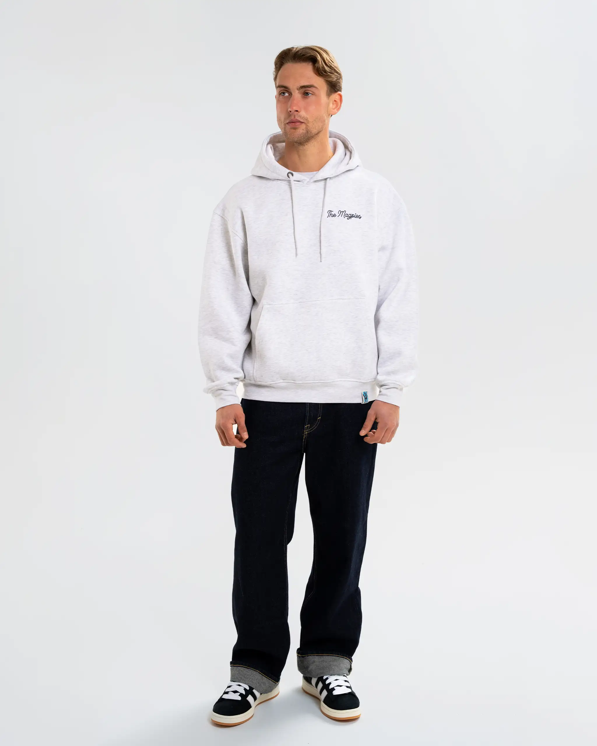 Newcastle United Men's Grey Magpies Hoodie - Image 6