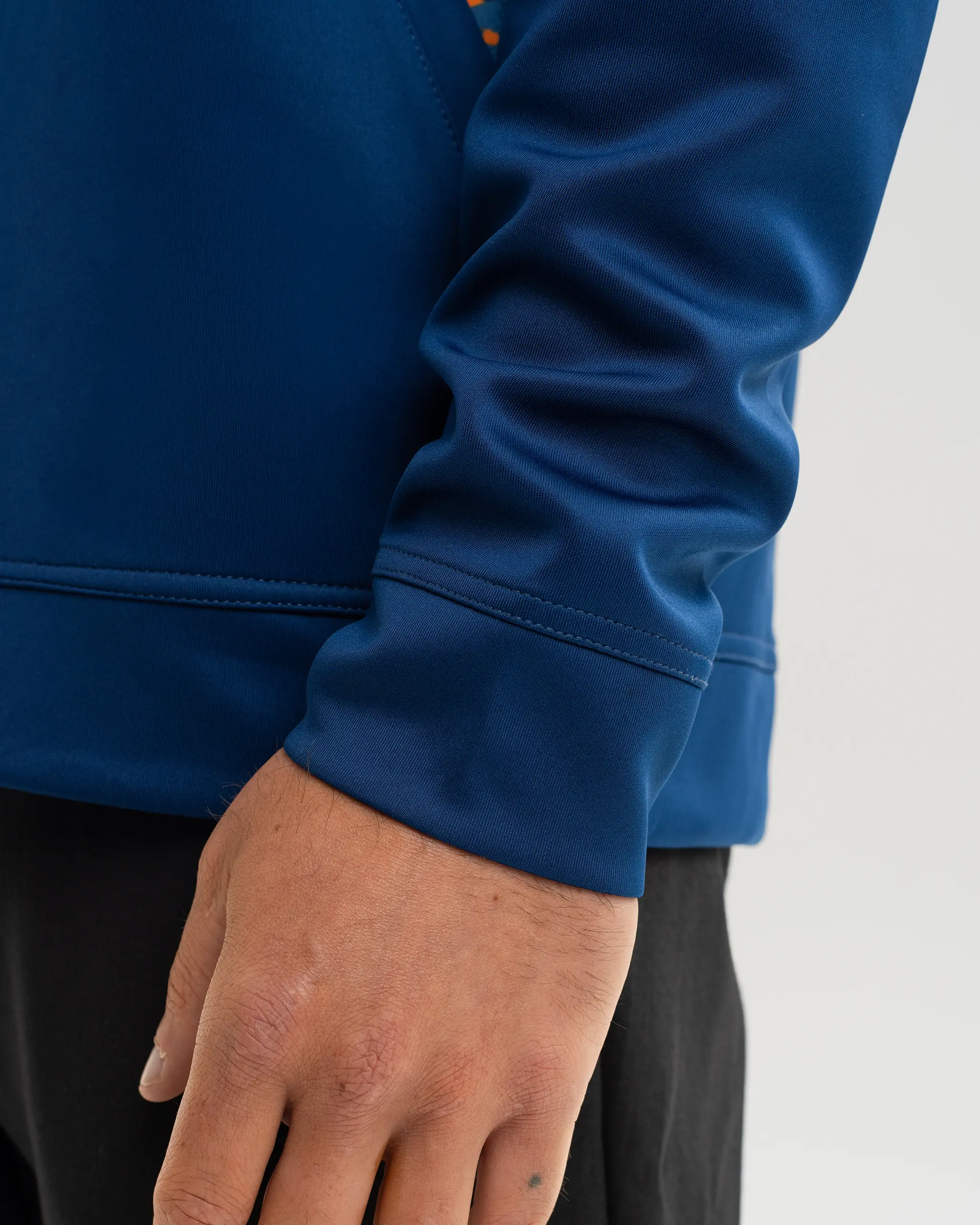 Newcastle United Men's Navy & Orange Panel Hoodie - Image 8