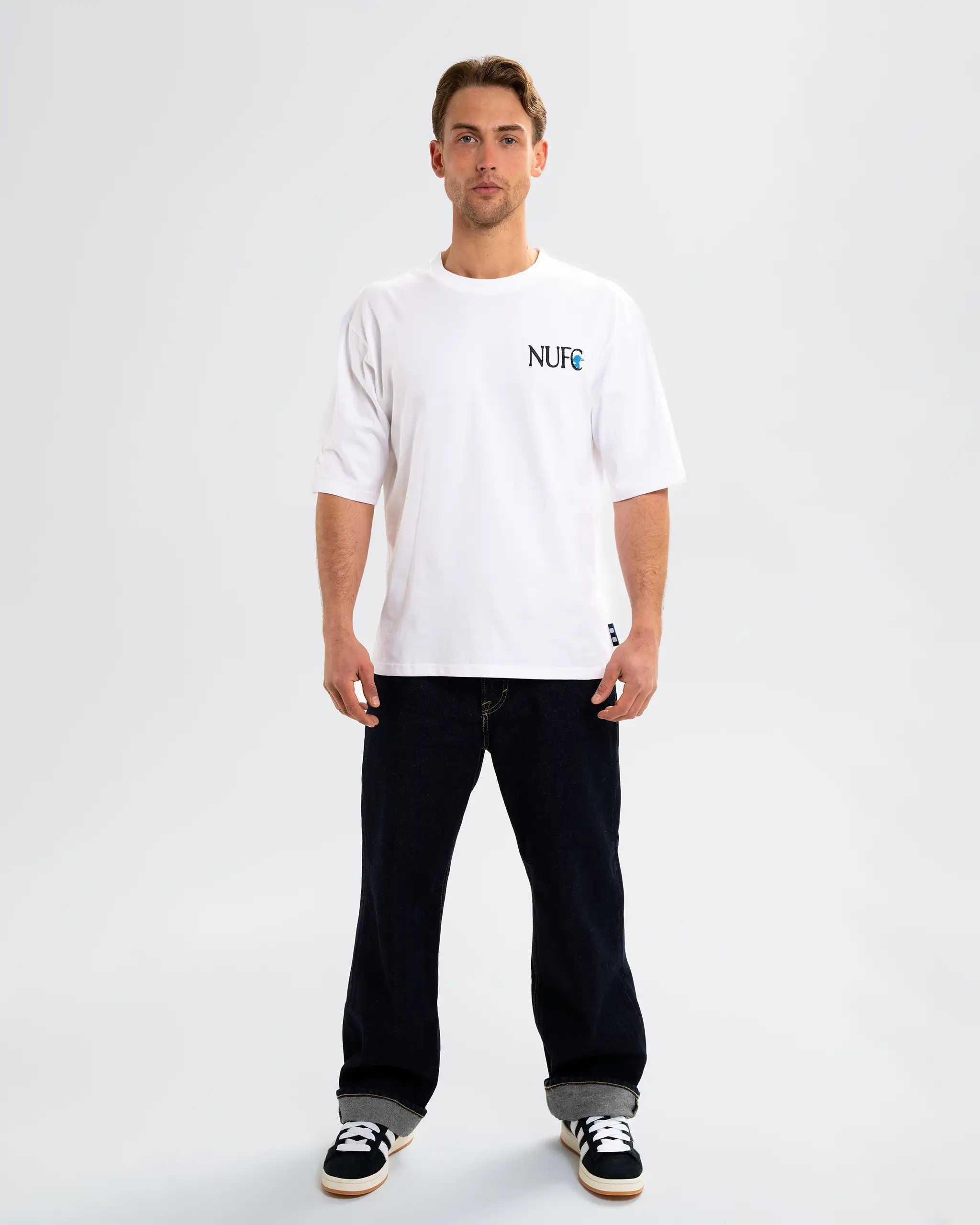 Newcastle United Men's White Magpie T-Shirt - Image 6