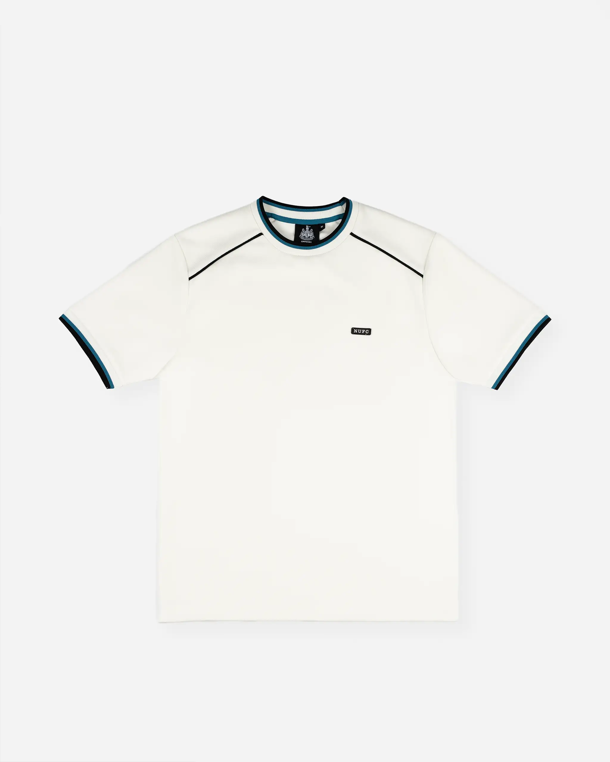 Newcastle United Men's White Raglan Smart T-Shirt