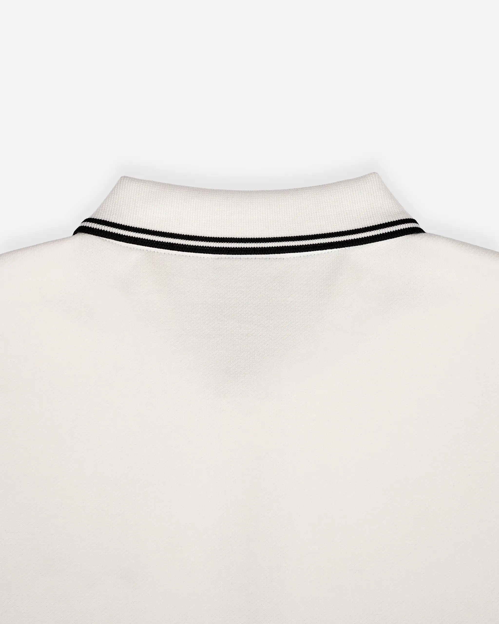 Newcastle United Men's White Textured Polo Shirt - Image 4